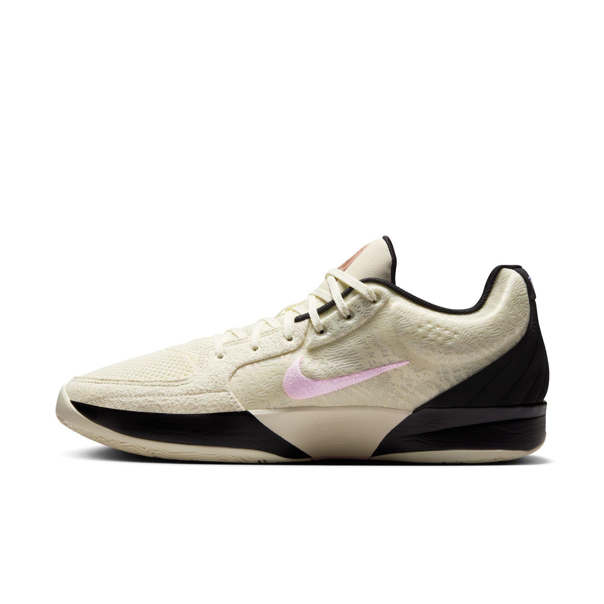 Nike Ja 2 "Last Call" Men's Basketball Shoe - COCONUT MILK/PINK FOAM /BLACK Thumbnail View 8