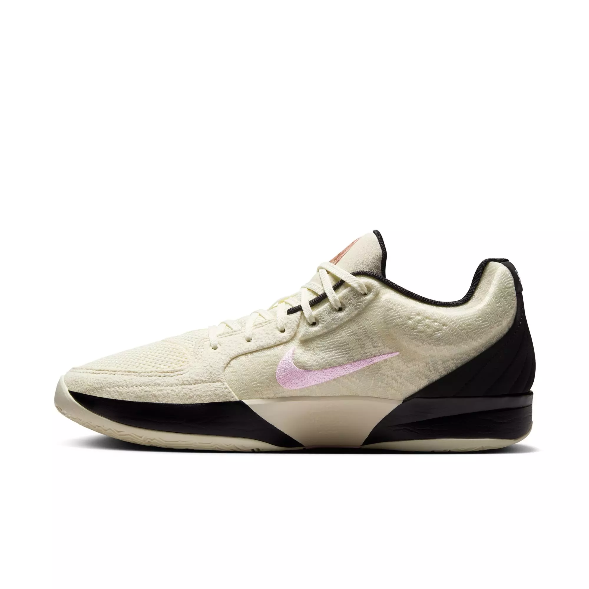 Nike Ja 2 "Last Call" Men's Basketball Shoe - COCONUT MILK/PINK FOAM /BLACK