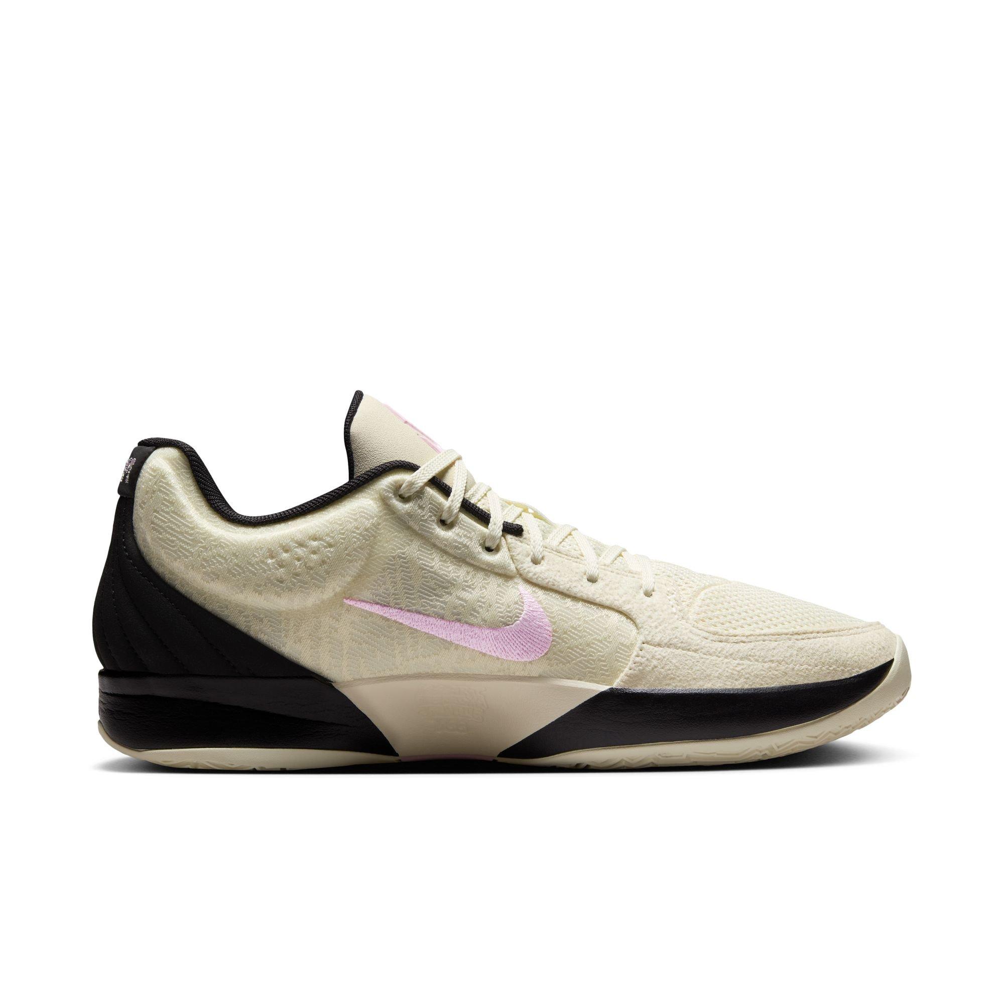 Nike Ja 2 "Last Call" Men's Basketball Shoe - COCONUT MILK/PINK FOAM /BLACK Thumbnail View 2