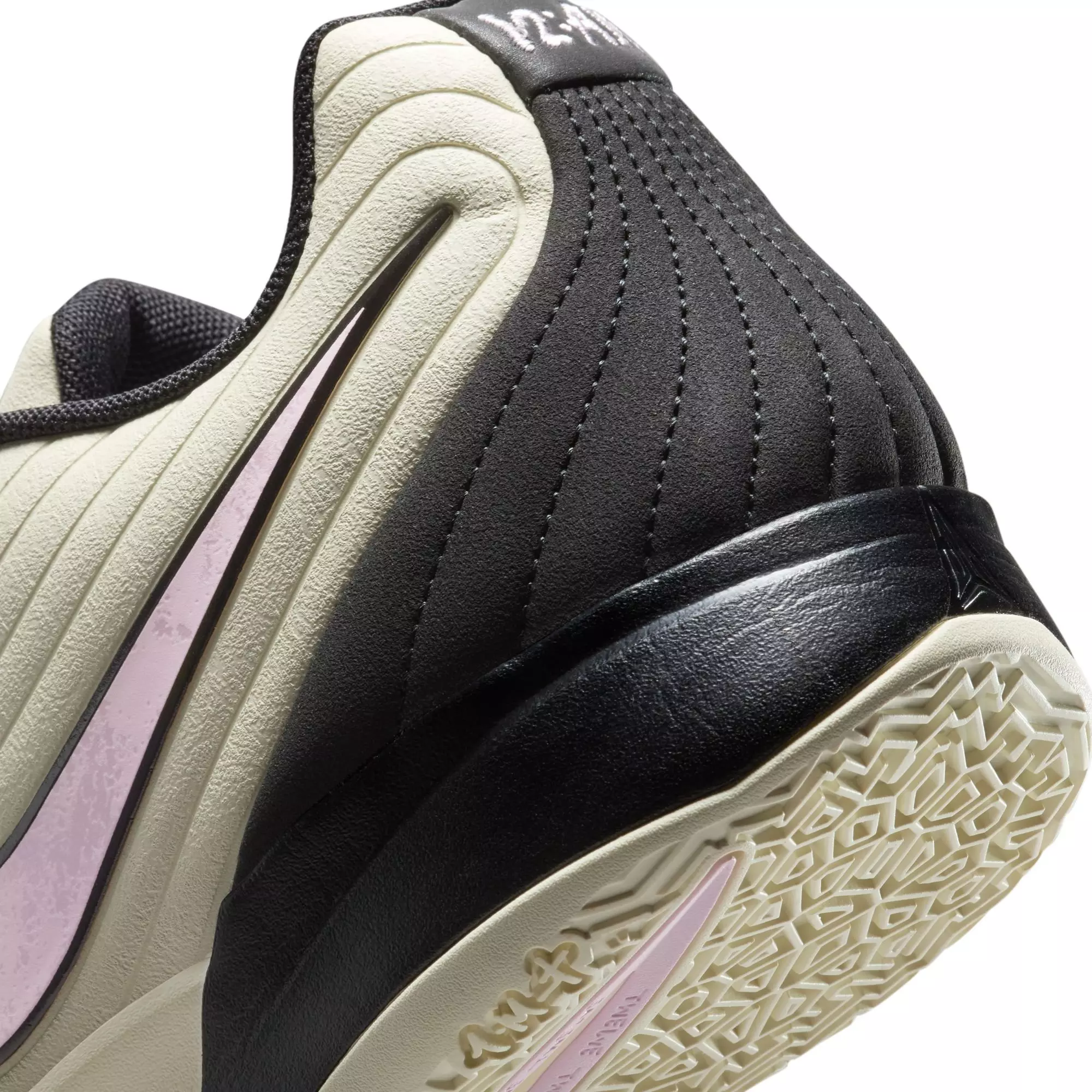 Nike Ja 2 "Last Call" Men's Basketball Shoe - COCONUT MILK/PINK FOAM /BLACK