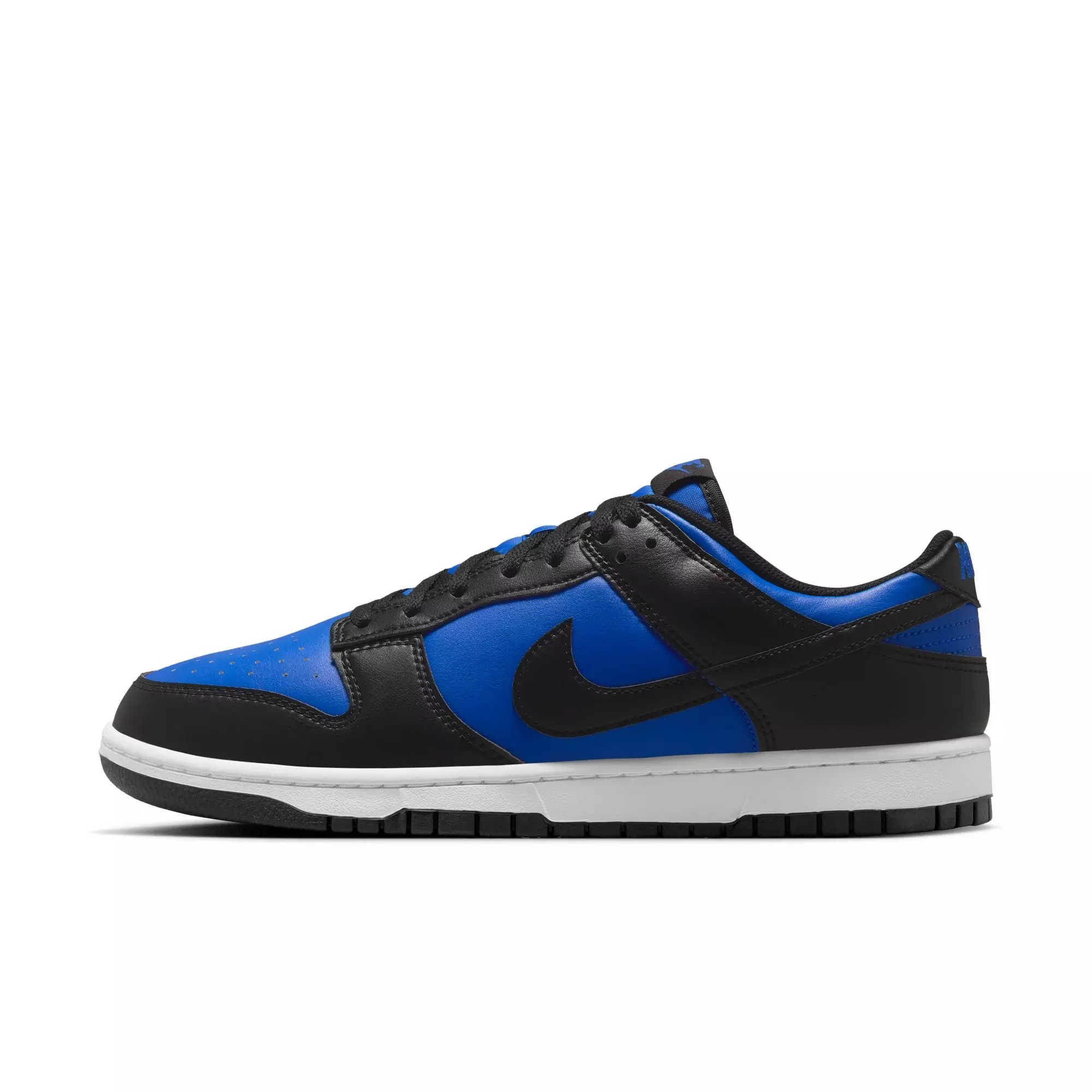 Nike Dunk Low Retro "Hyper Royal/Black/White" Men's Shoe - BLUE/BLACK