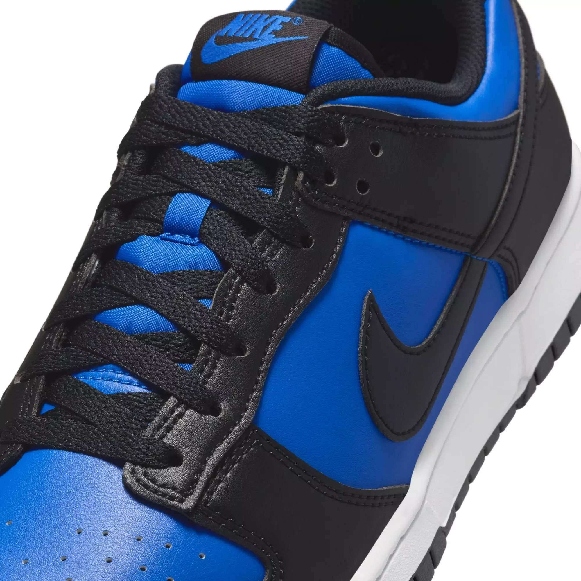 Nike Dunk Low Retro "Hyper Royal/Black/White" Men's Shoe - BLUE/BLACK