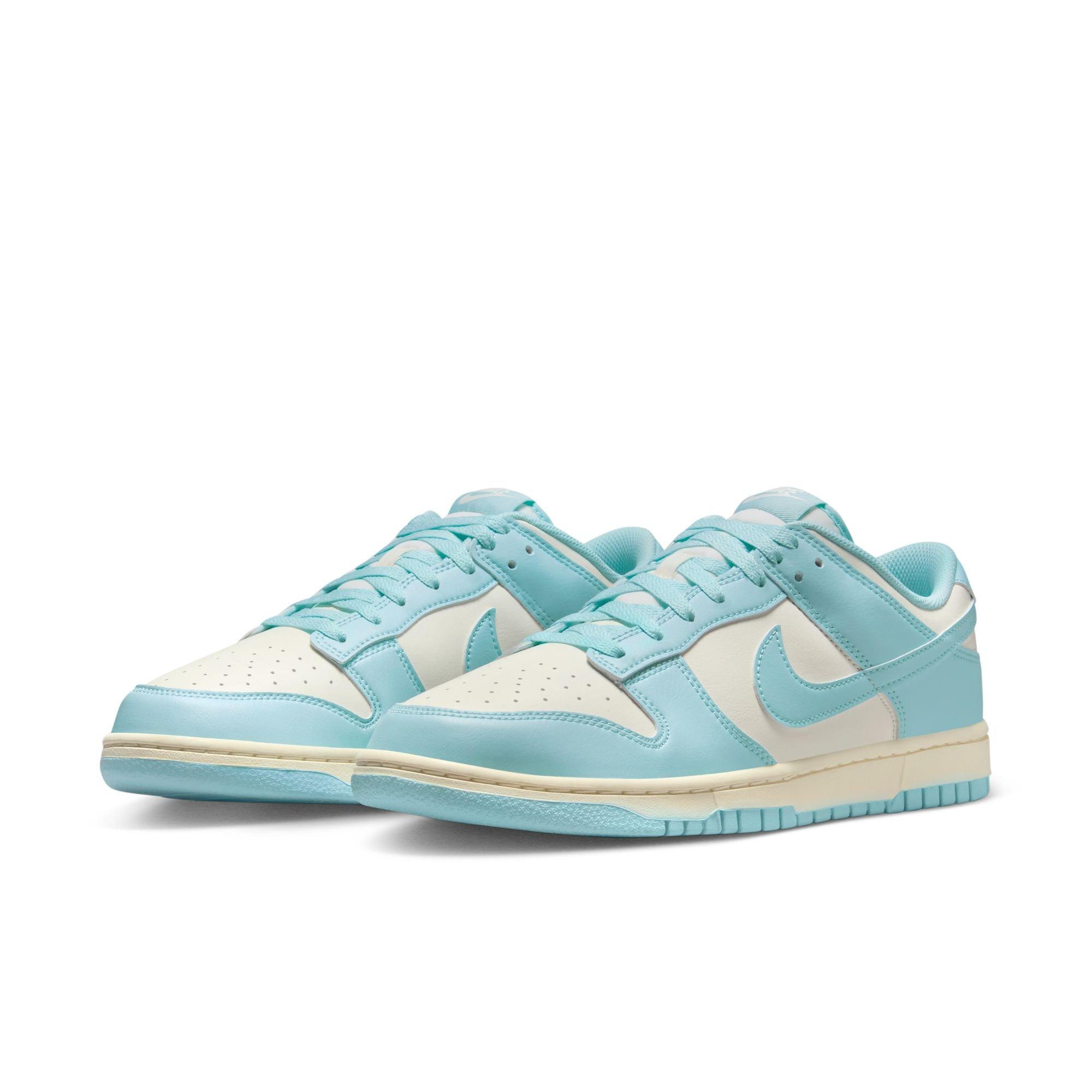 Nike Dunk Low Retro "Pale Ivory/Glacier Blue" Men's Shoe - LT BLUE Thumbnail View 5