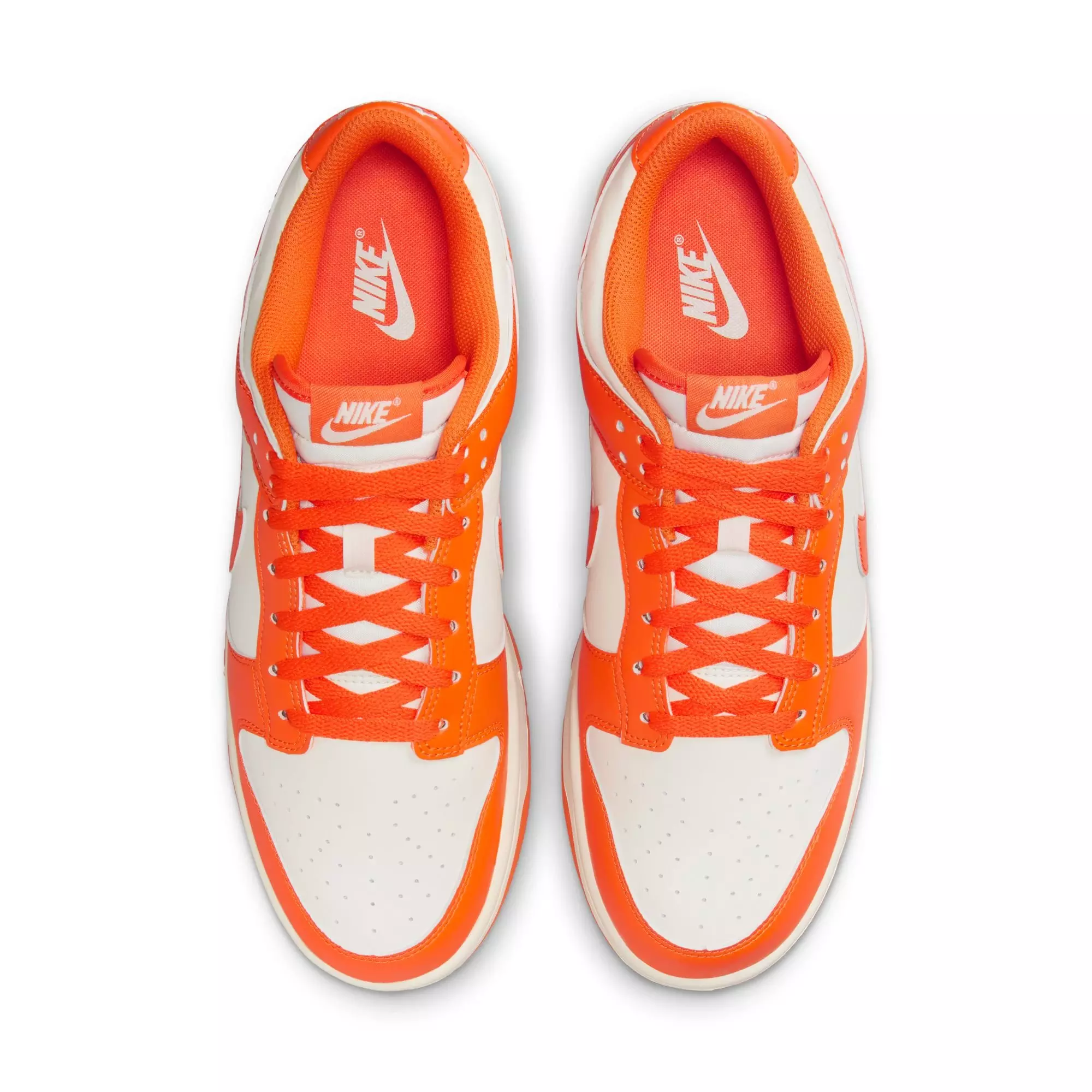Nike Dunk Low Retro "Pale Ivory/Safety Orange" Men's Shoe - ORANGE