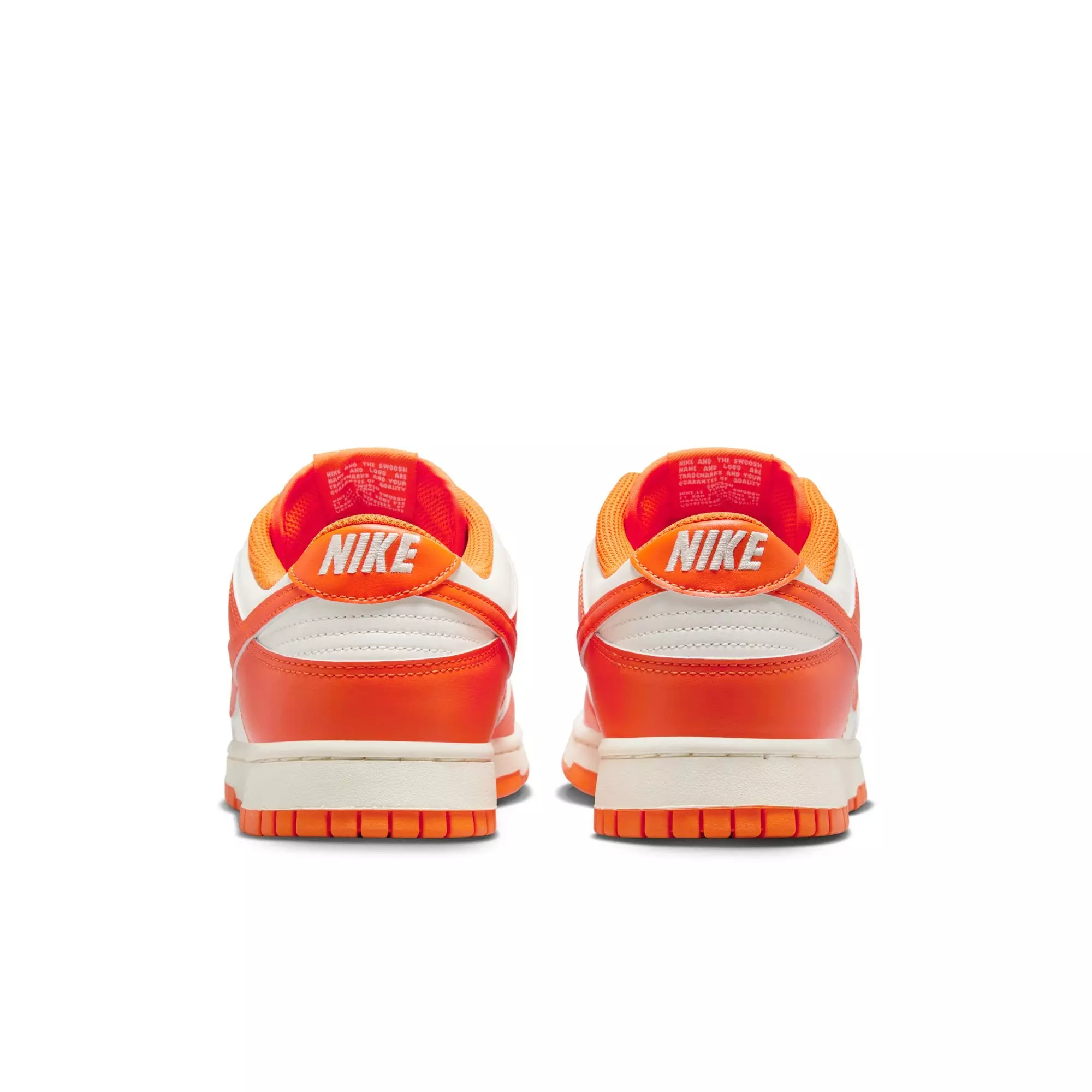 Nike Dunk Low Retro "Pale Ivory/Safety Orange" Men's Shoe - ORANGE
