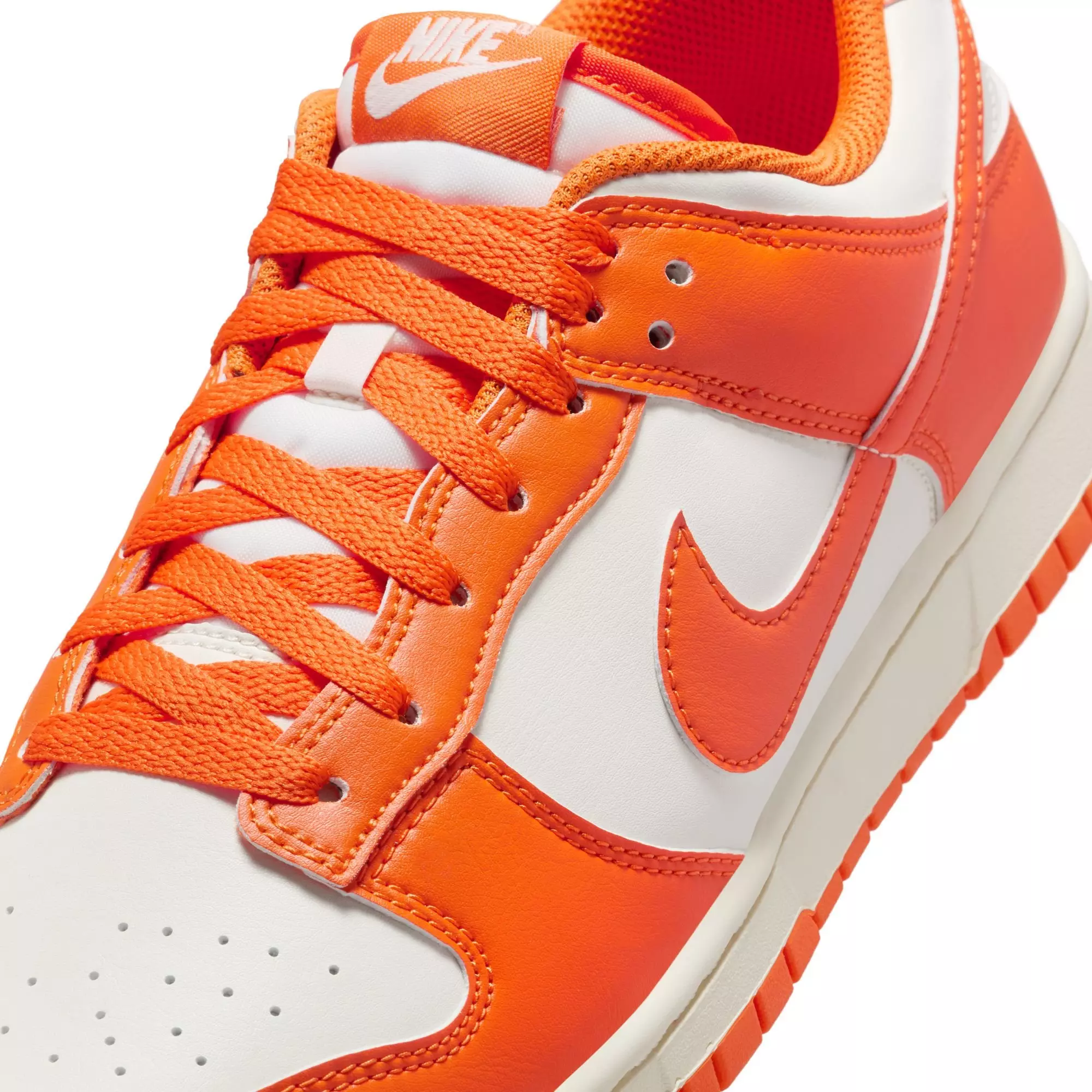 Nike Dunk Low Retro "Pale Ivory/Safety Orange" Men's Shoe - ORANGE