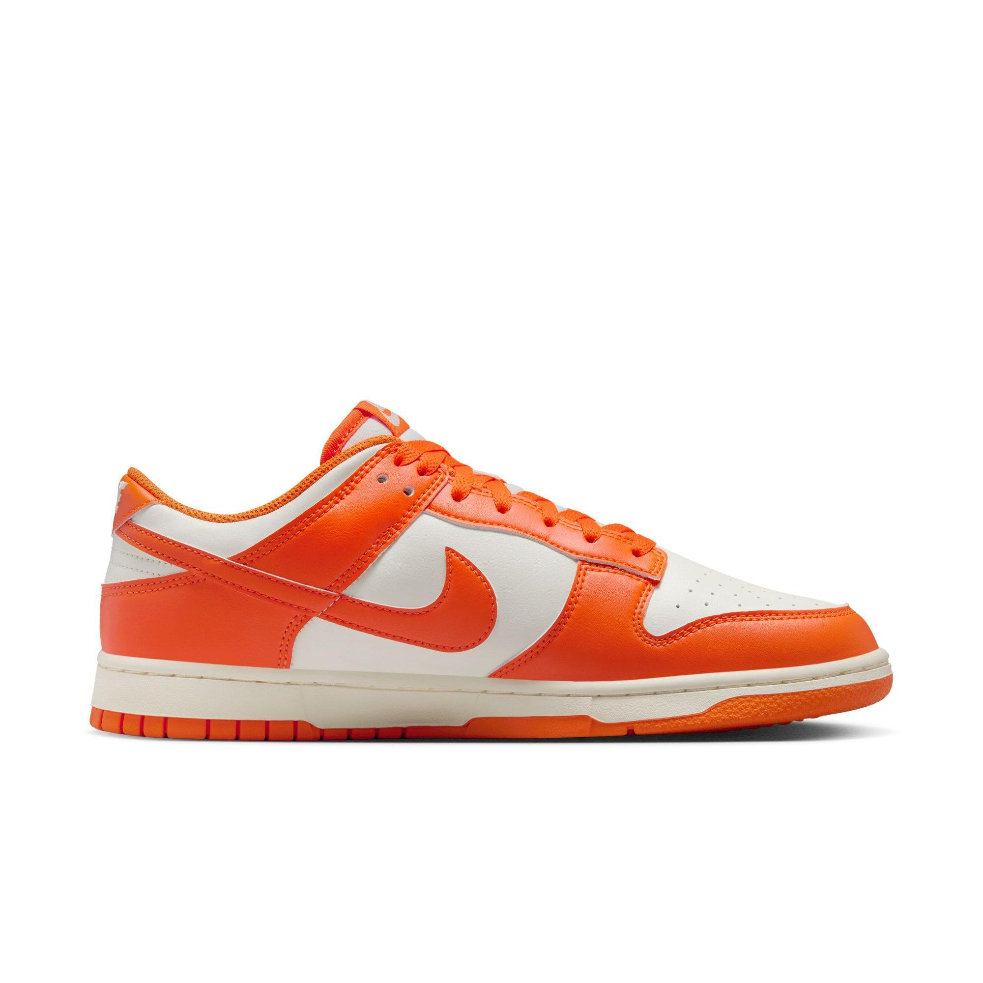 Nike Dunk Low Retro Men's "Pale Ivory/Safety Orange" Shoe