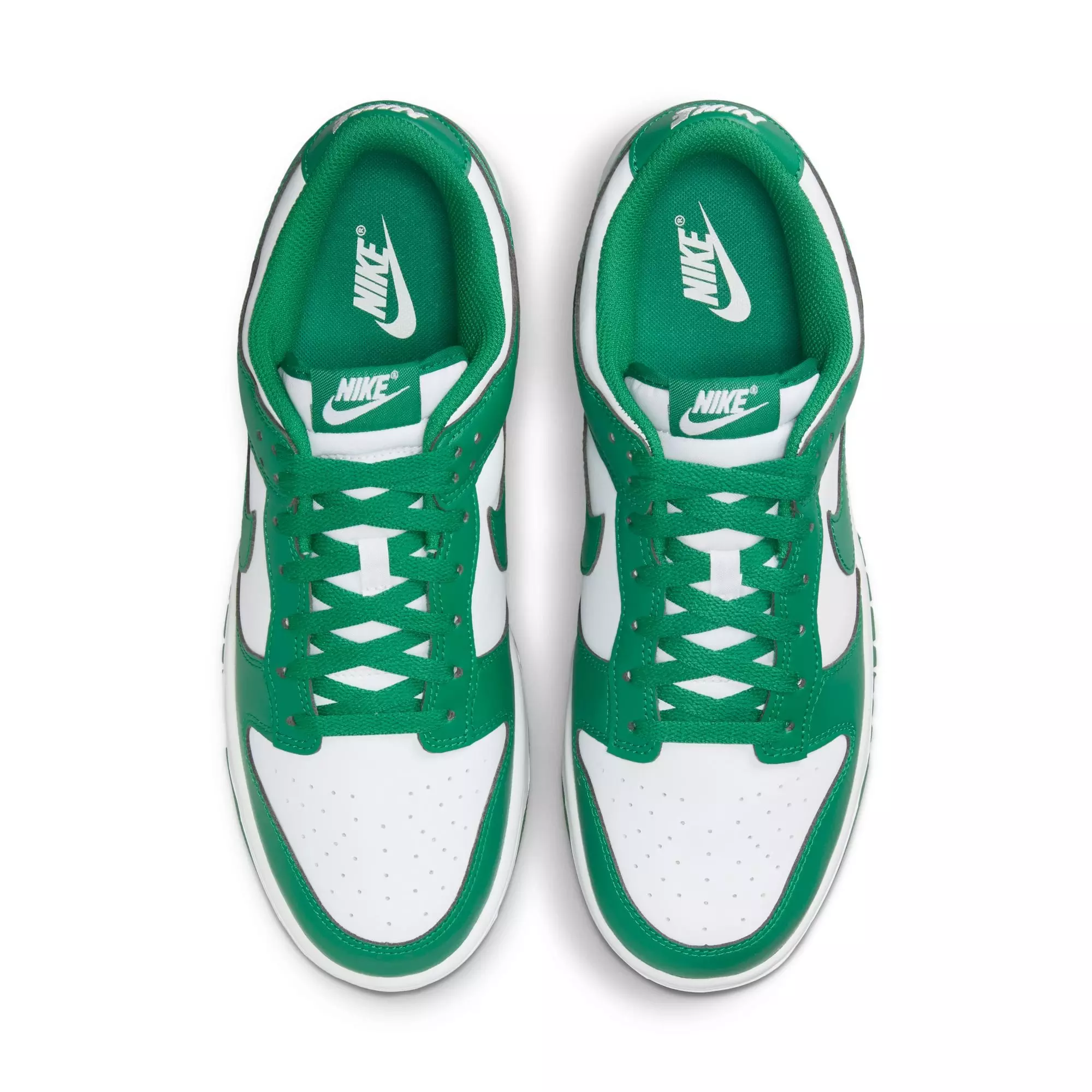 Nike Dunk Low Retro "White/Malachite" Men's Shoe - WHITE/GREEN