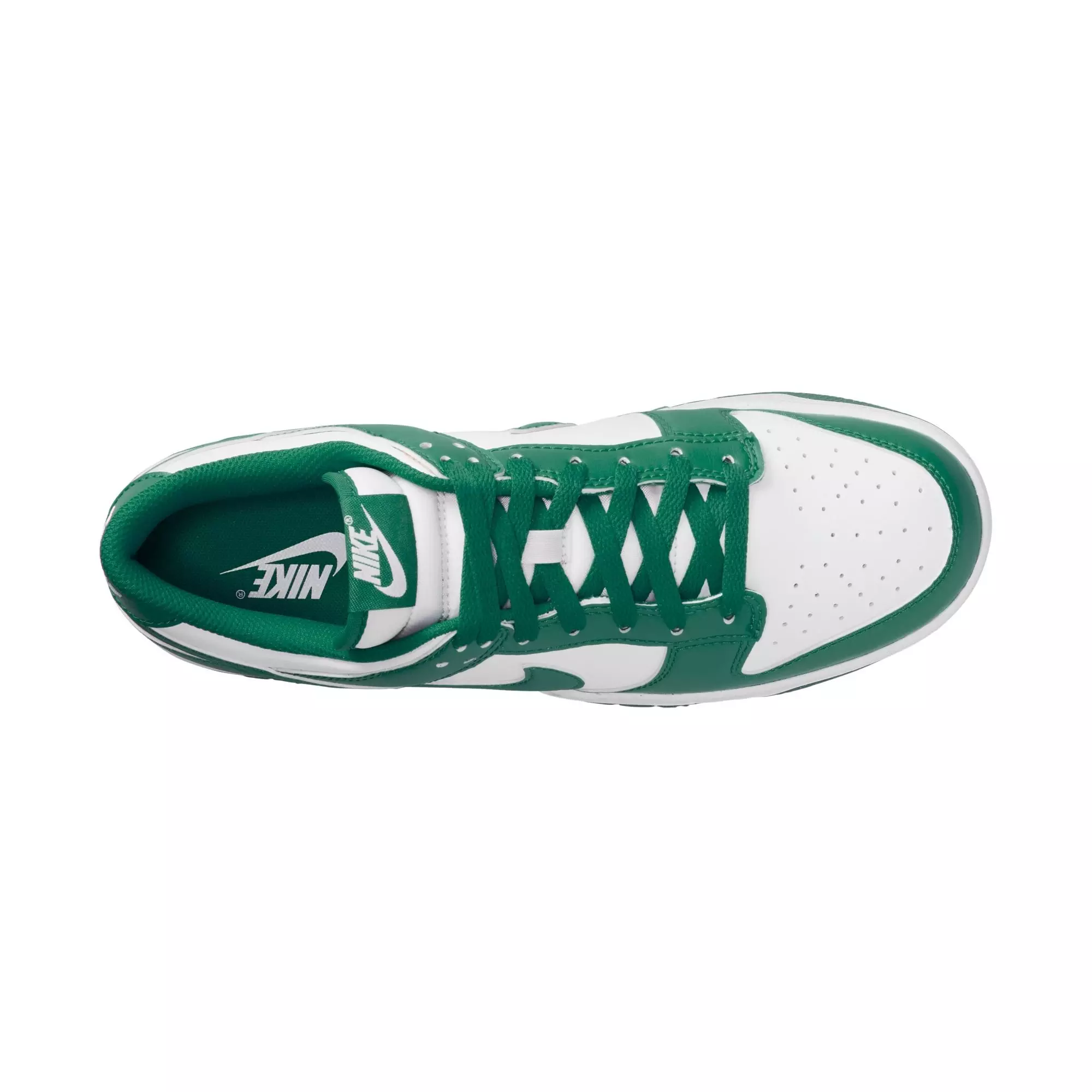 Nike Dunk Low Retro "White/Malachite" Men's Shoe - WHITE/GREEN