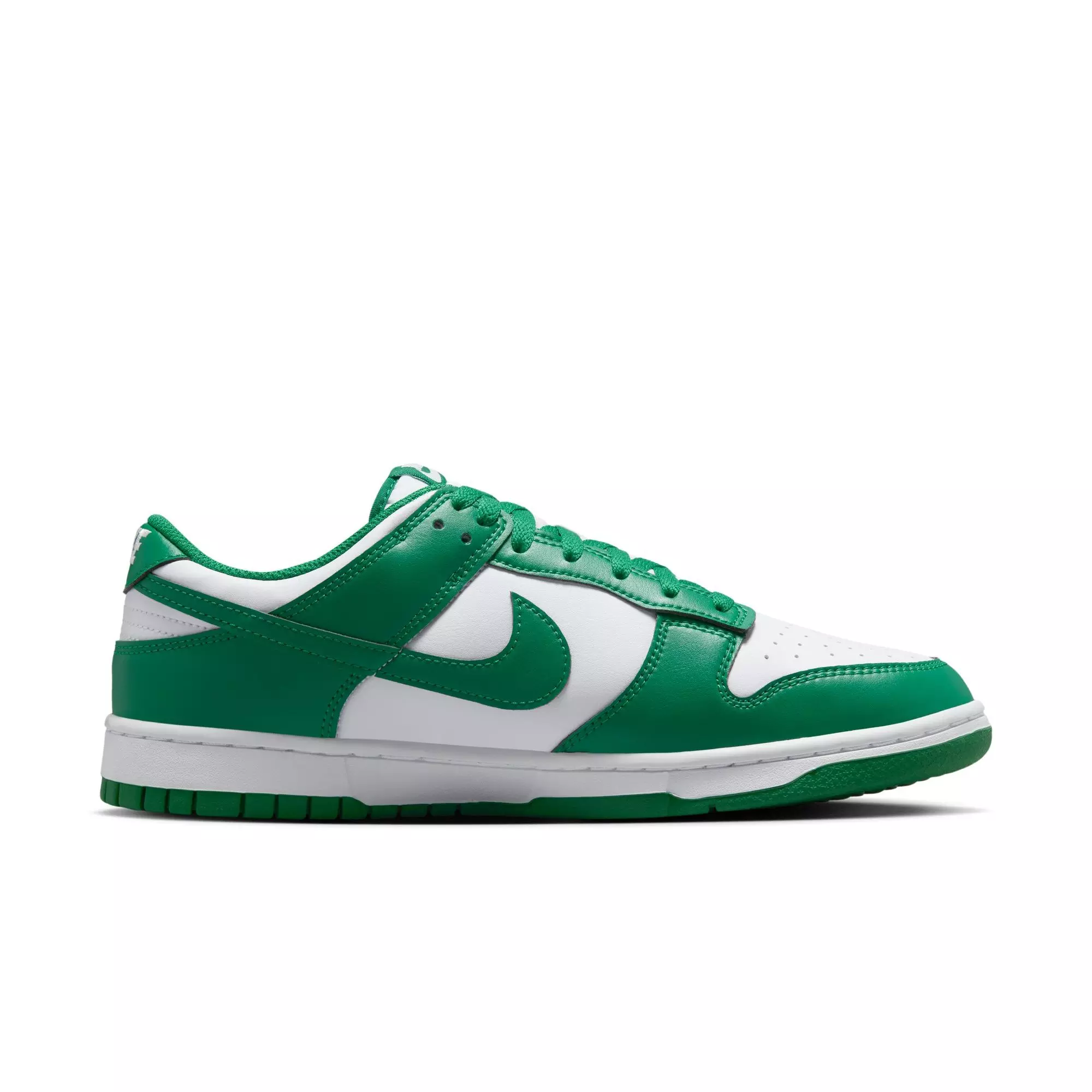 Nike Dunk Low Retro "White/Malachite" Men's Shoe - WHITE/GREEN
