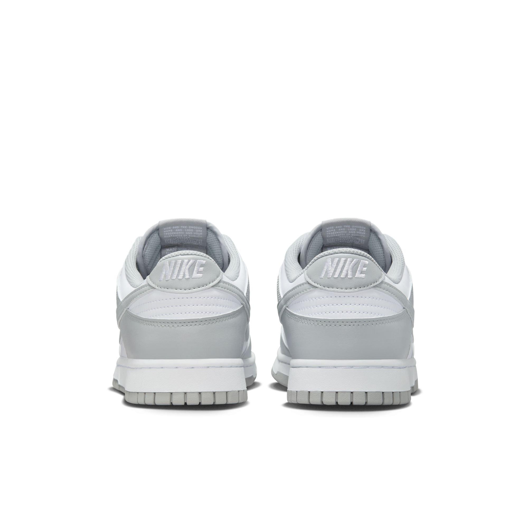 Nike Dunk Low Retro Men's "White/Lt Smoke Grey" Shoe