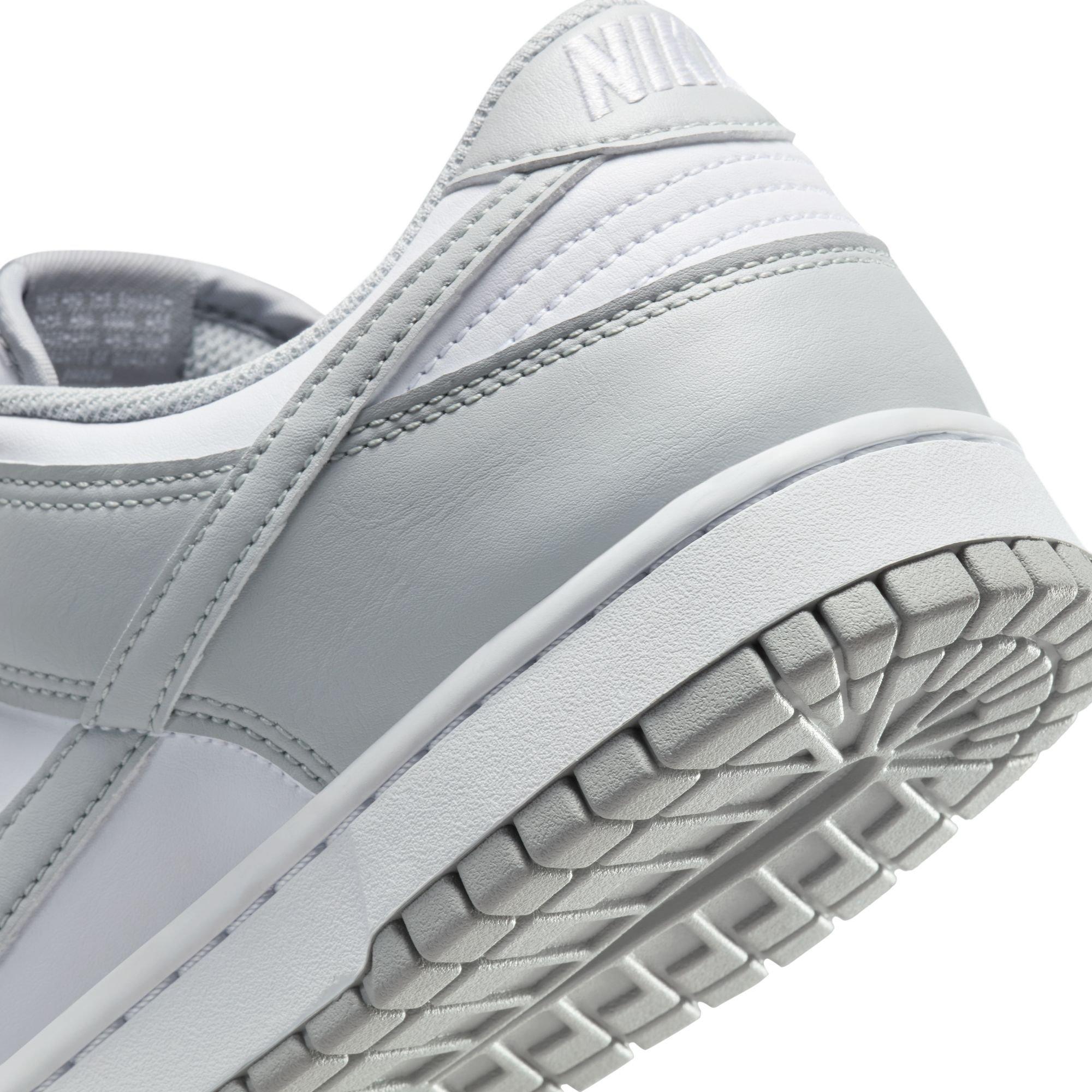 Nike Dunk Low Retro Men's "White/Lt Smoke Grey" Shoe