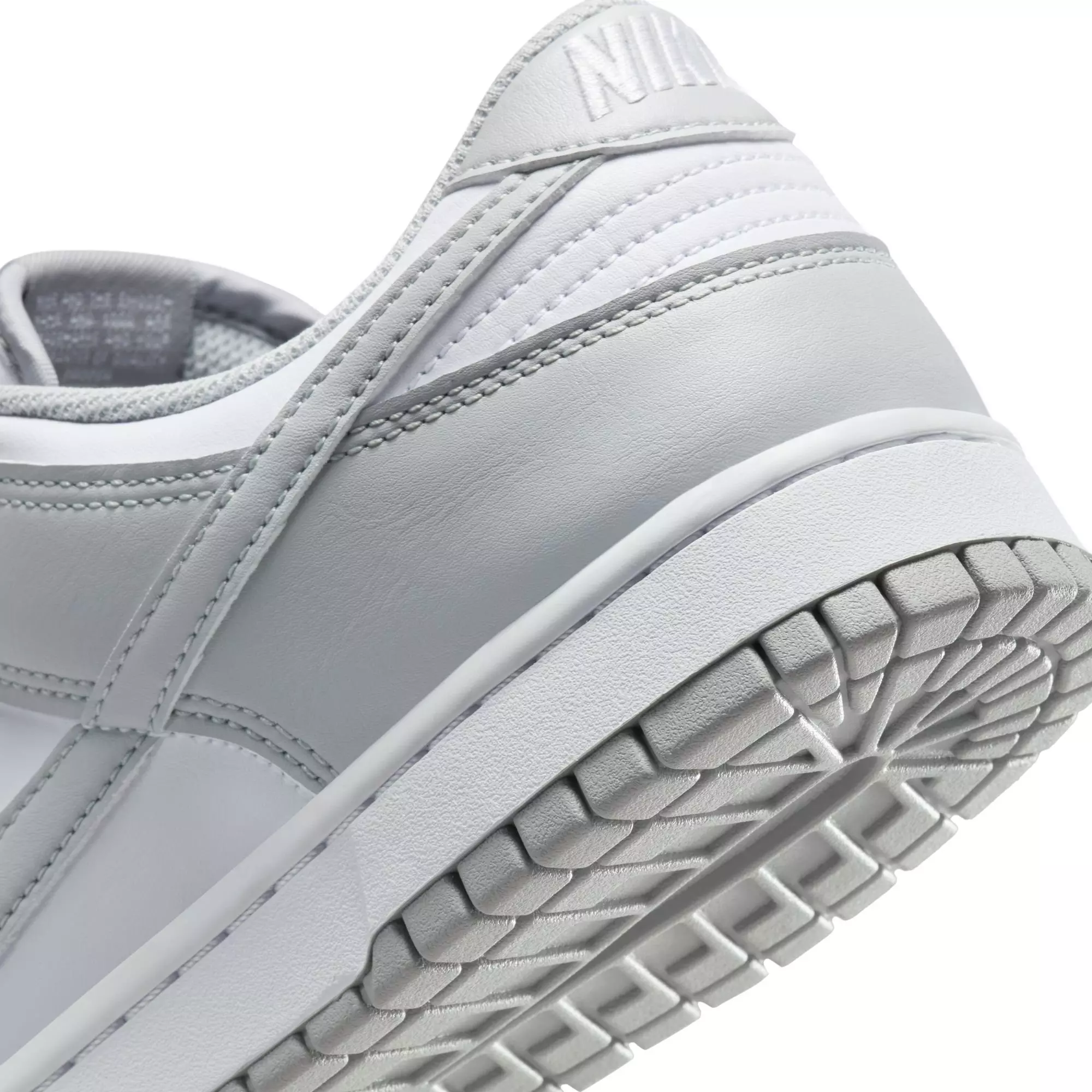 Nike Dunk Low Retro "White/Lt Smoke Grey" Men's Shoe - WHITE/GREY
