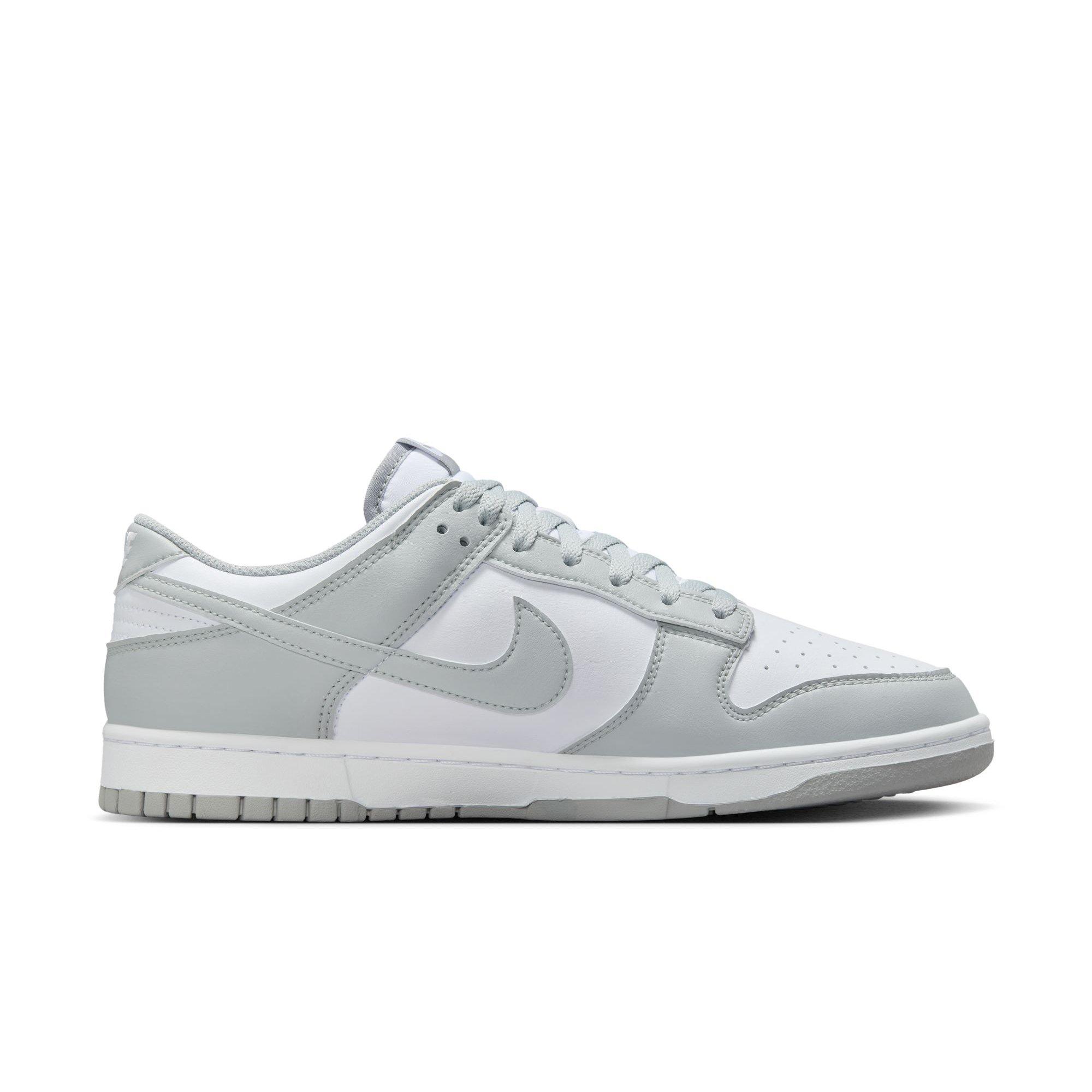 Nike Dunk Low Retro Men's "White/Lt Smoke Grey" Shoe