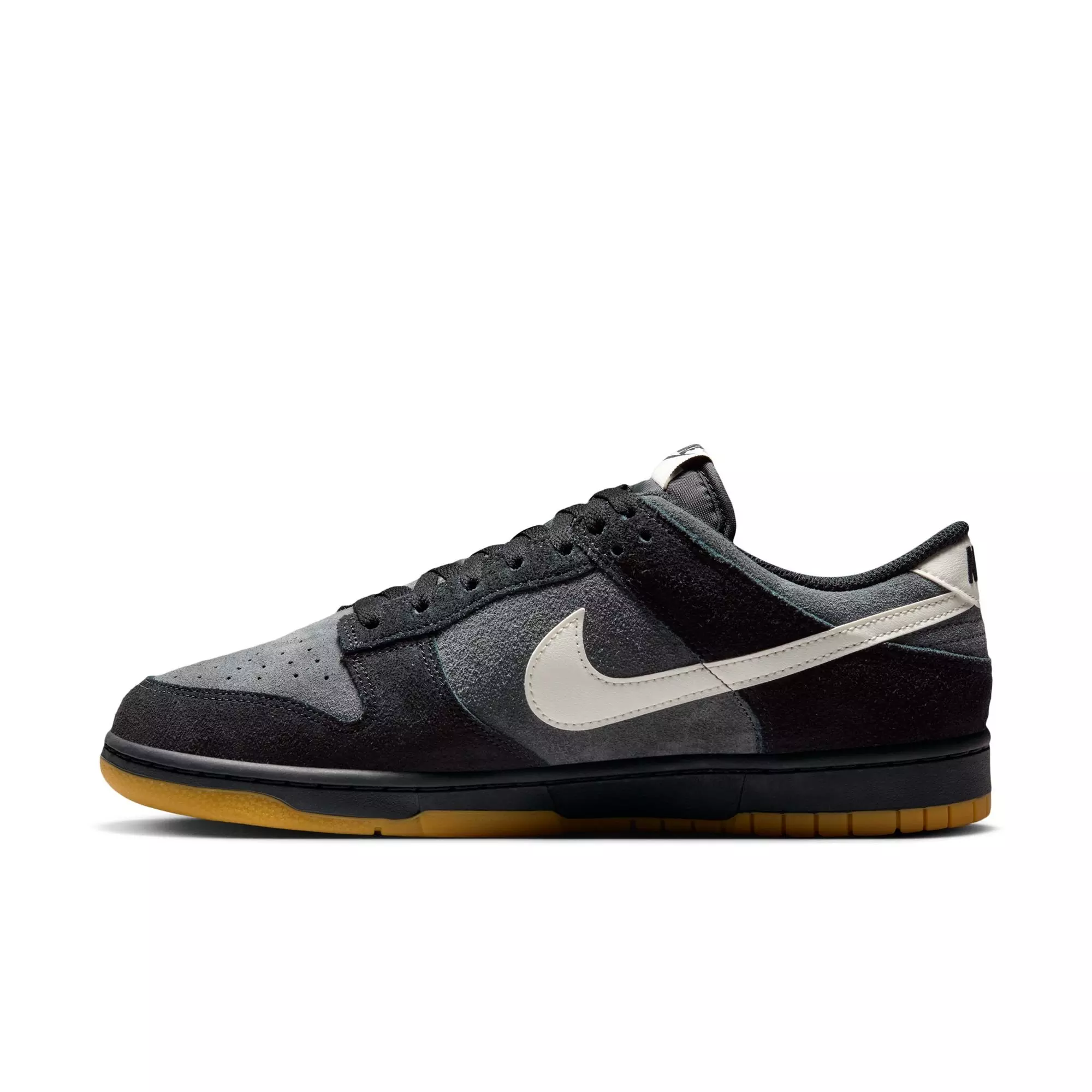 Nike Dunk Low Retro SE "Black/Pale Ivory/Anthracite" Men's Shoe - BLACK/GUM