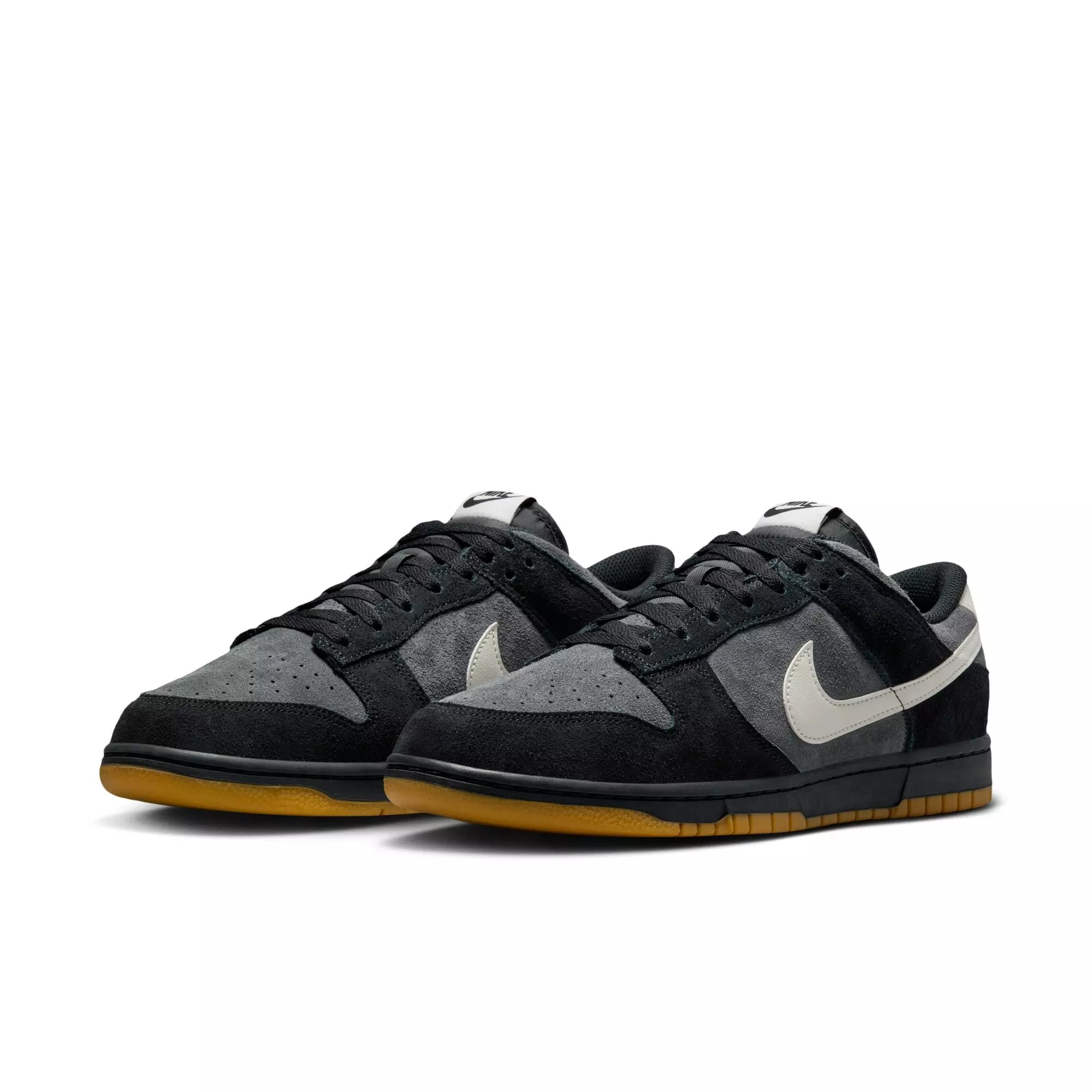 Nike Dunk Low Retro SE "Black/Pale Ivory/Anthracite" Men's Shoe - BLACK/GUM