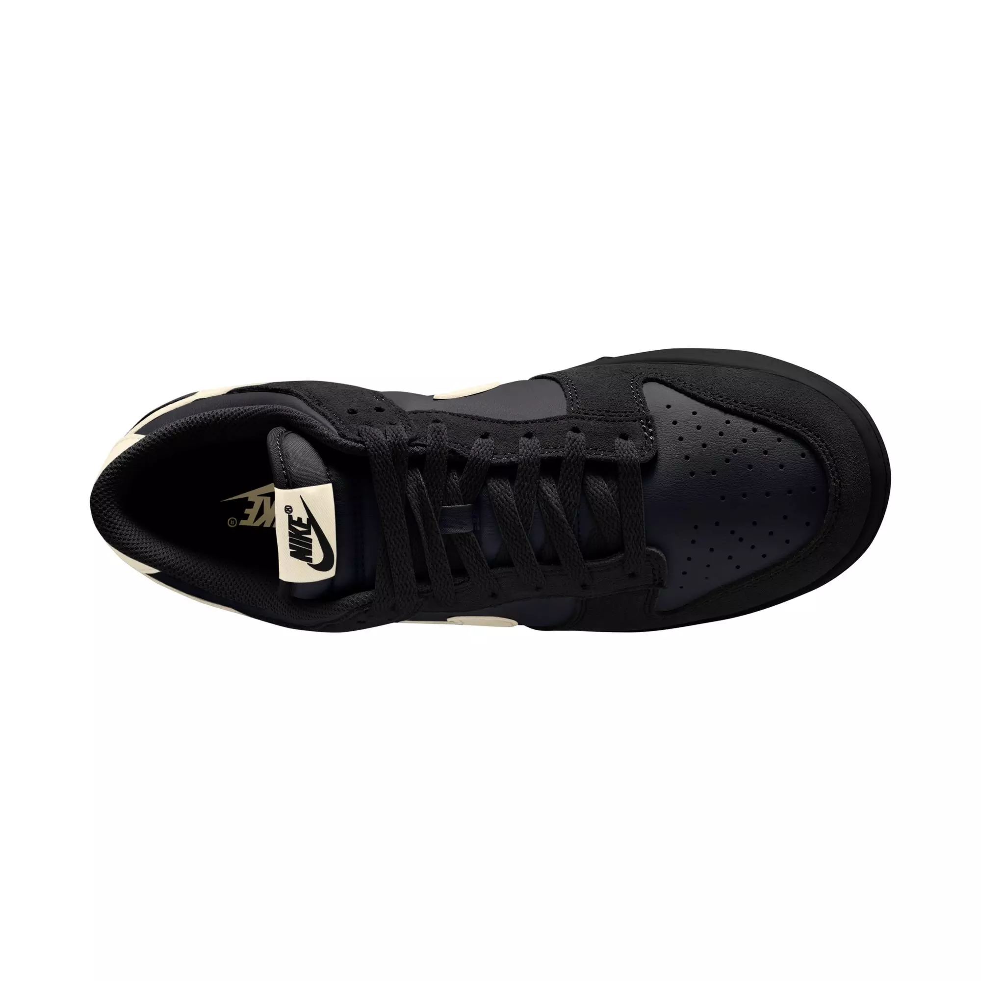 Nike Dunk Low Retro SE "Black/Pale Ivory/Anthracite" Men's Shoe - BLACK/GUM