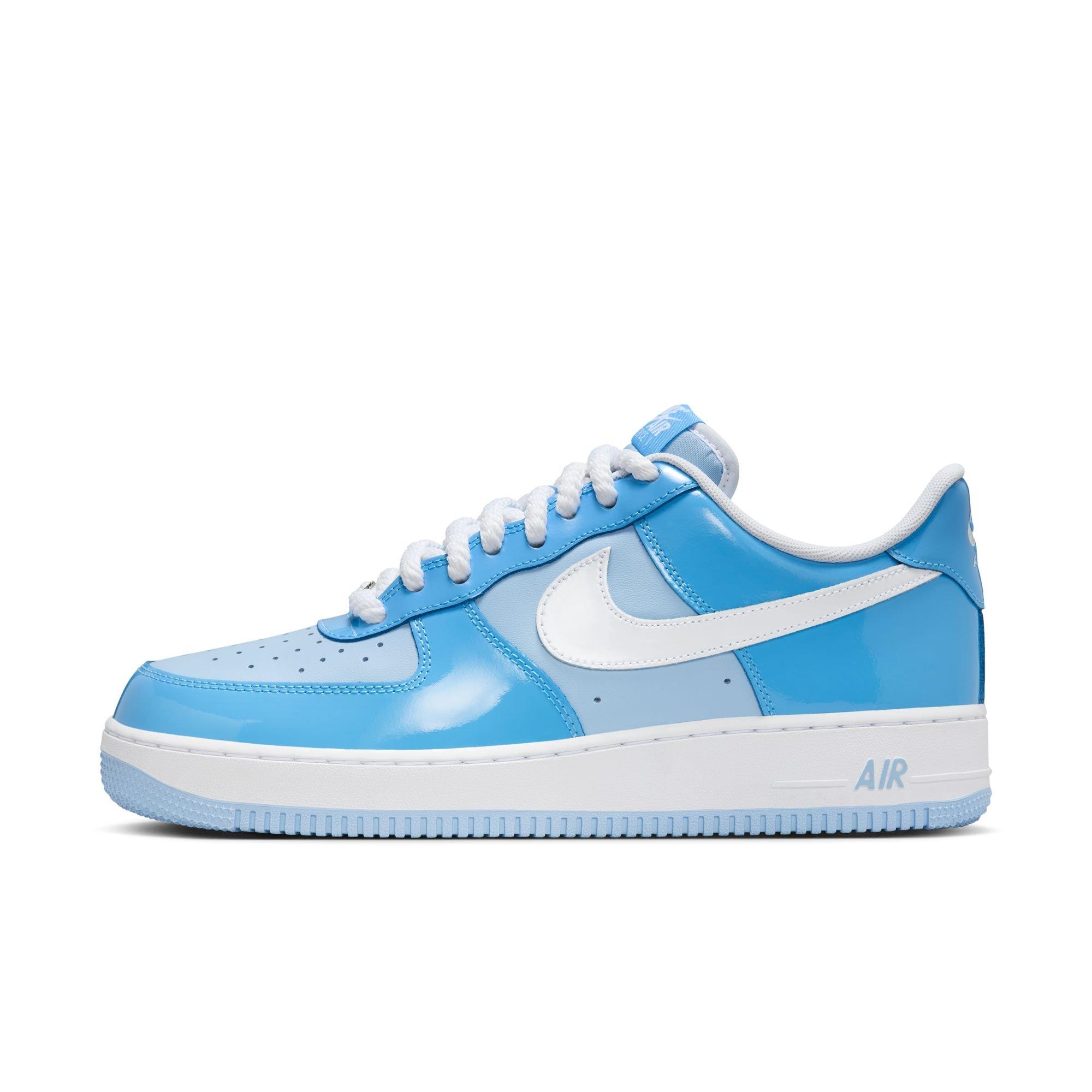 Nike Air Force 1 '07 LV8 "Psychic Blue/White/University Blue" Men's Shoe - BLUE/WHITE Thumbnail View 3