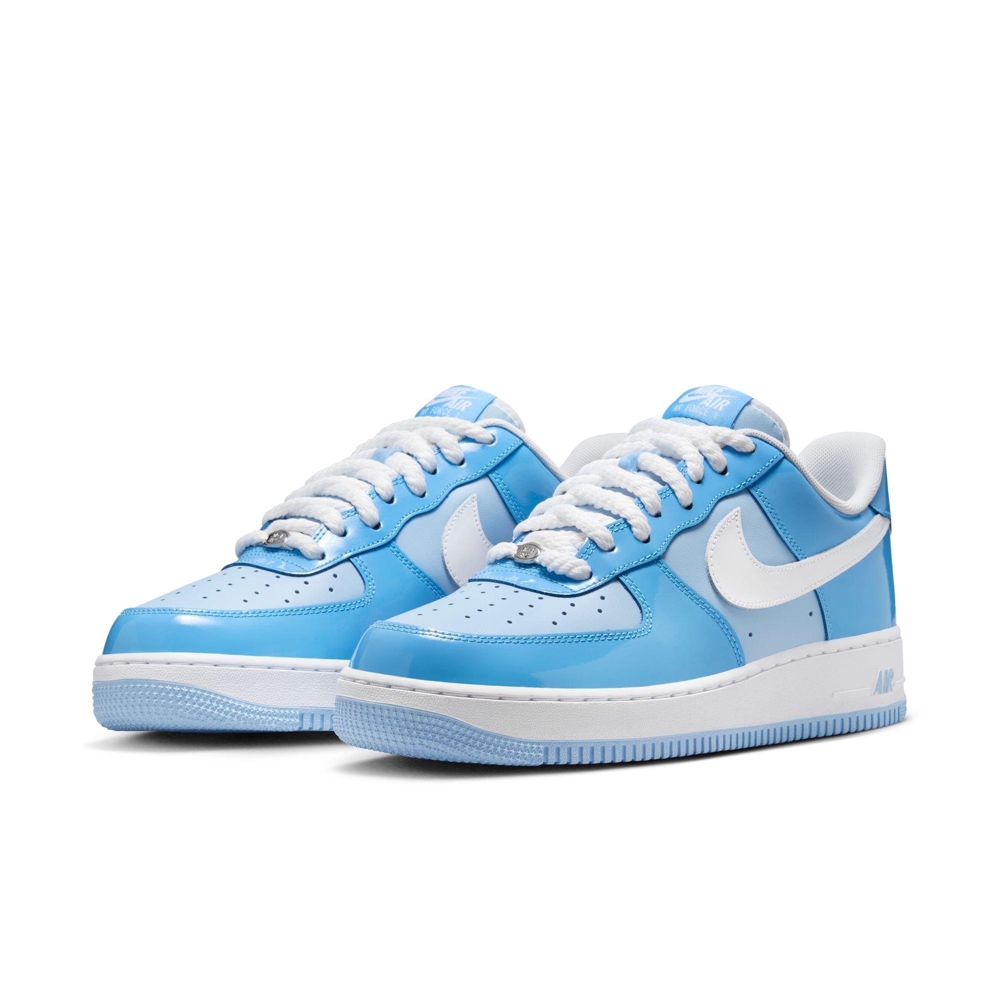 Nike Air Force 1 '07 LV8 "Psychic Blue/White/University Blue" Men's Shoe - BLUE/WHITE Thumbnail View 5