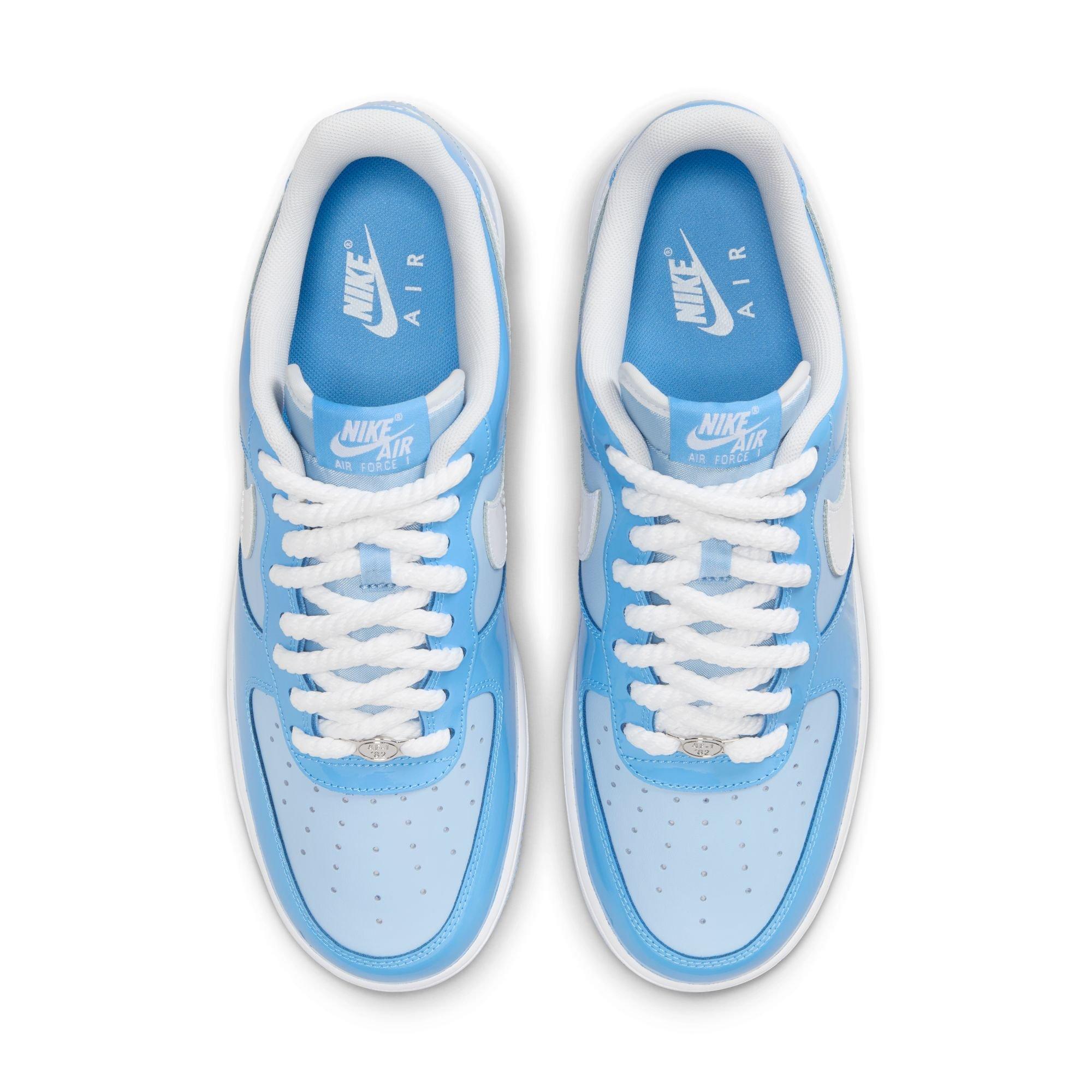 Nike Air Force 1 '07 LV8 "Psychic Blue/White/University Blue" Men's Shoe - BLUE/WHITE Thumbnail View 6