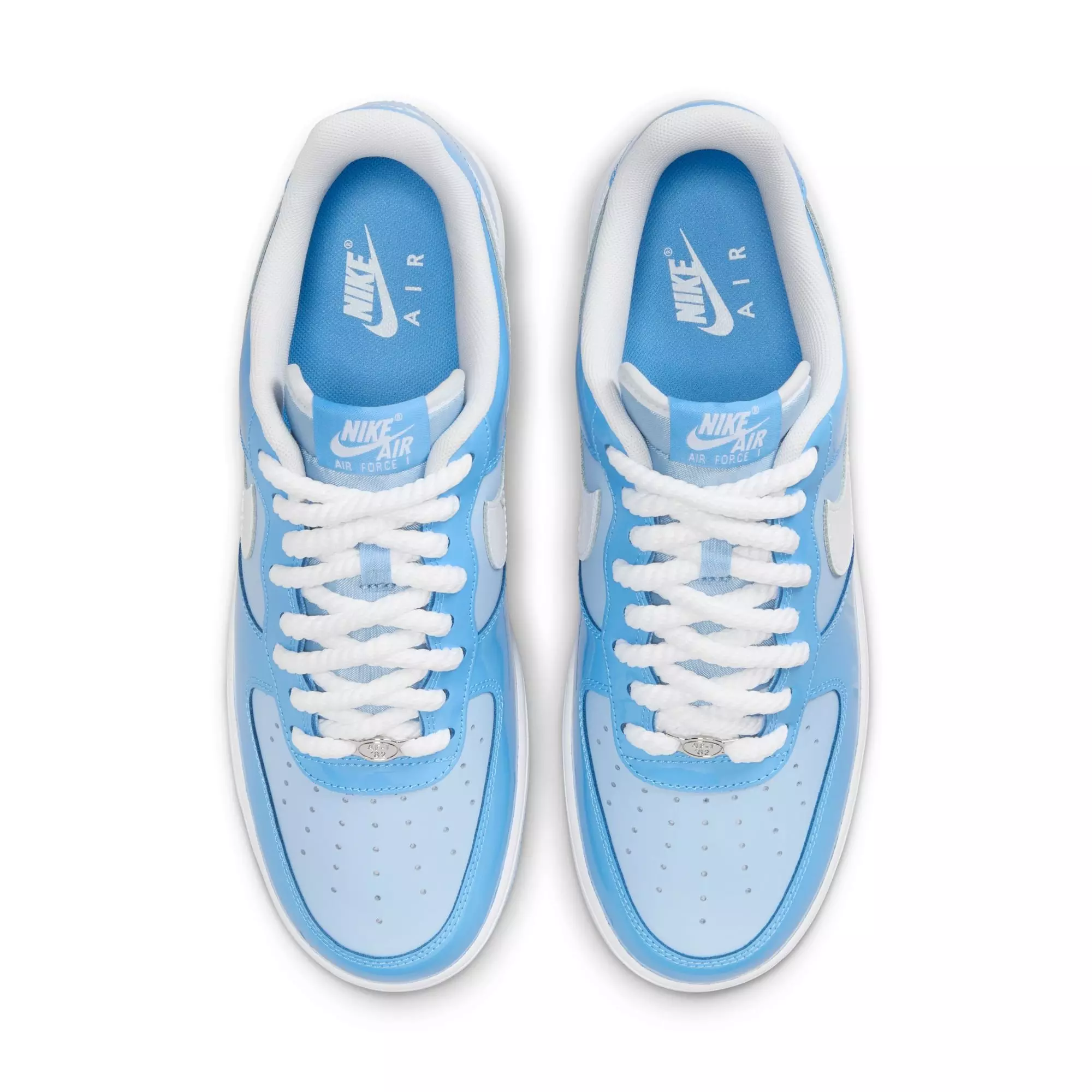 Nike Air Force 1 '07 LV8 "Psychic Blue/White/University Blue" Men's Shoe - BLUE/WHITE
