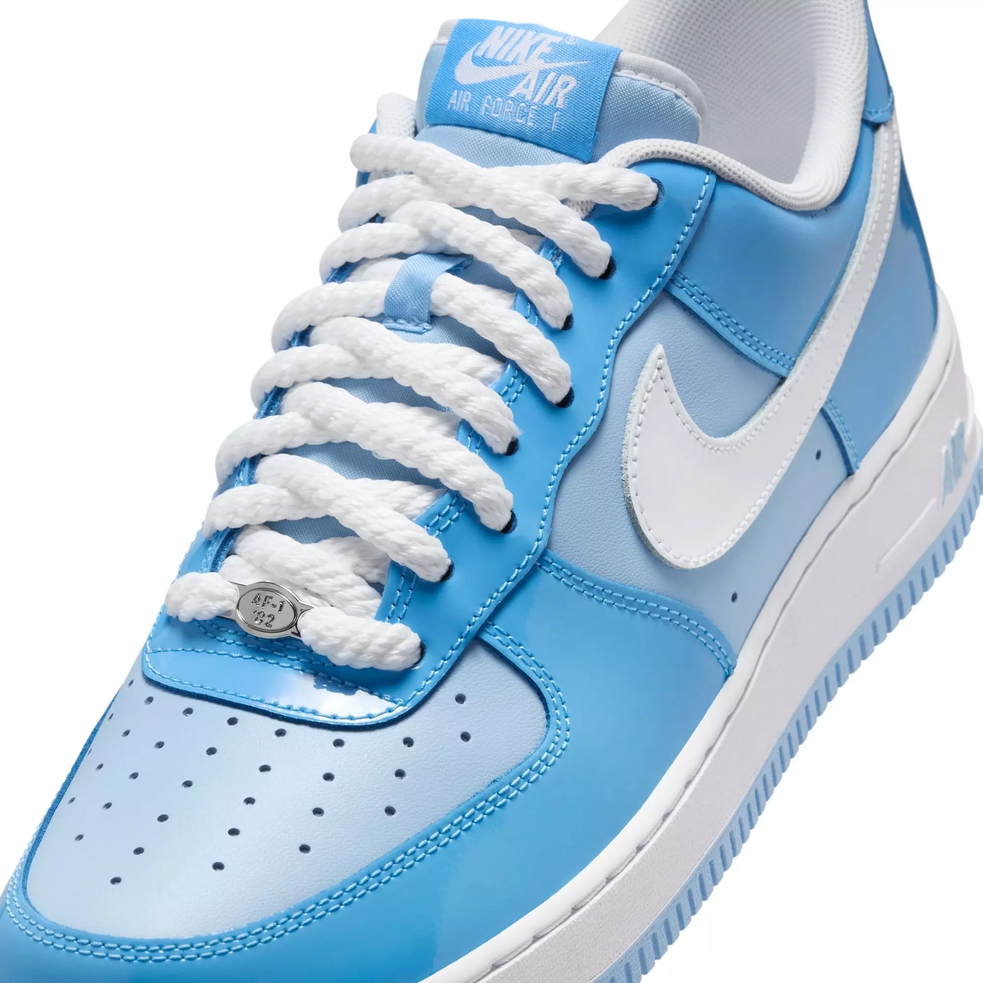 Nike Air Force 1 '07 LV8 "Psychic Blue/White/University Blue" Men's Shoe - BLUE/WHITE