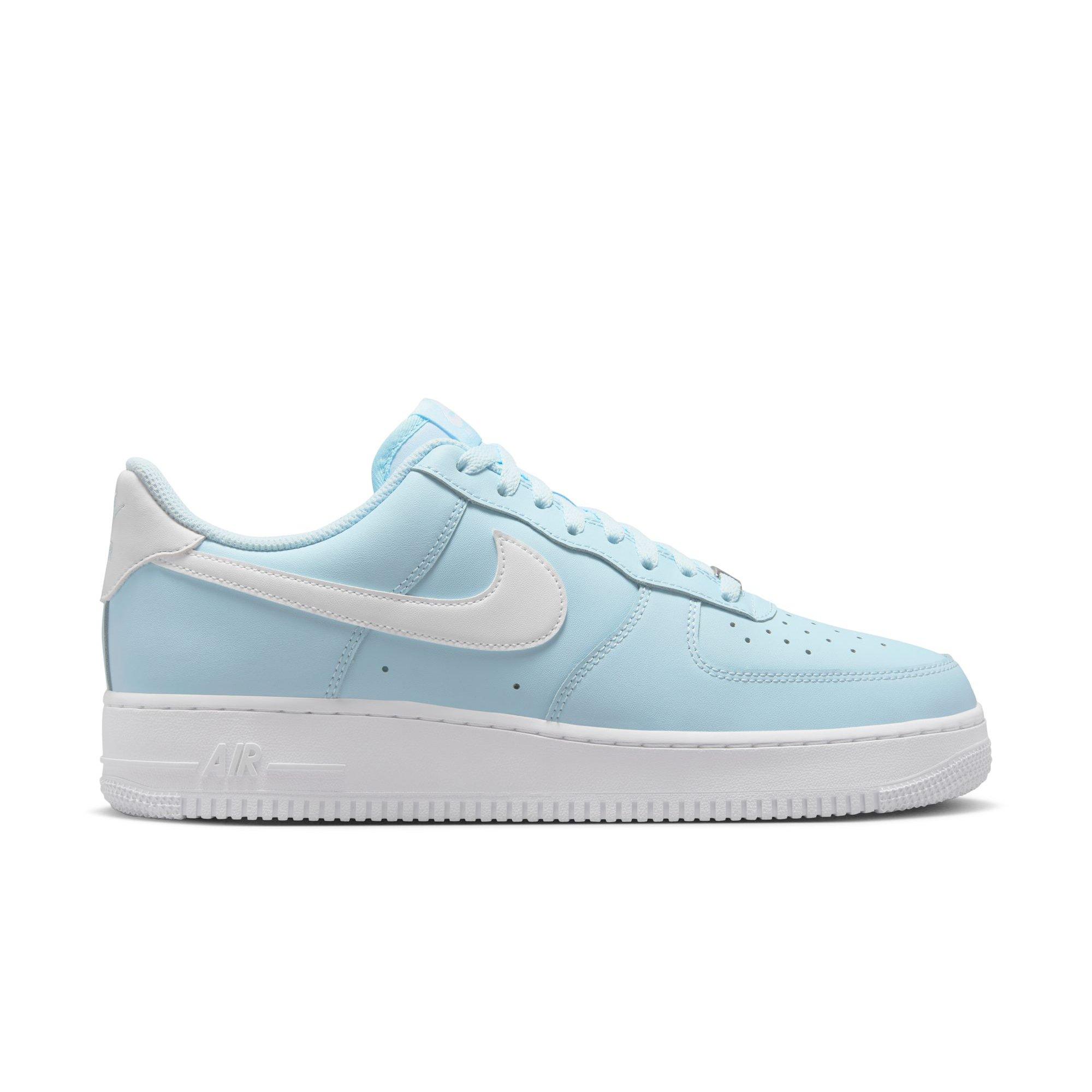 Nike Air Force 1 '07 "Glacier Blue/White" Men's Shoe - BLUE/WHITE