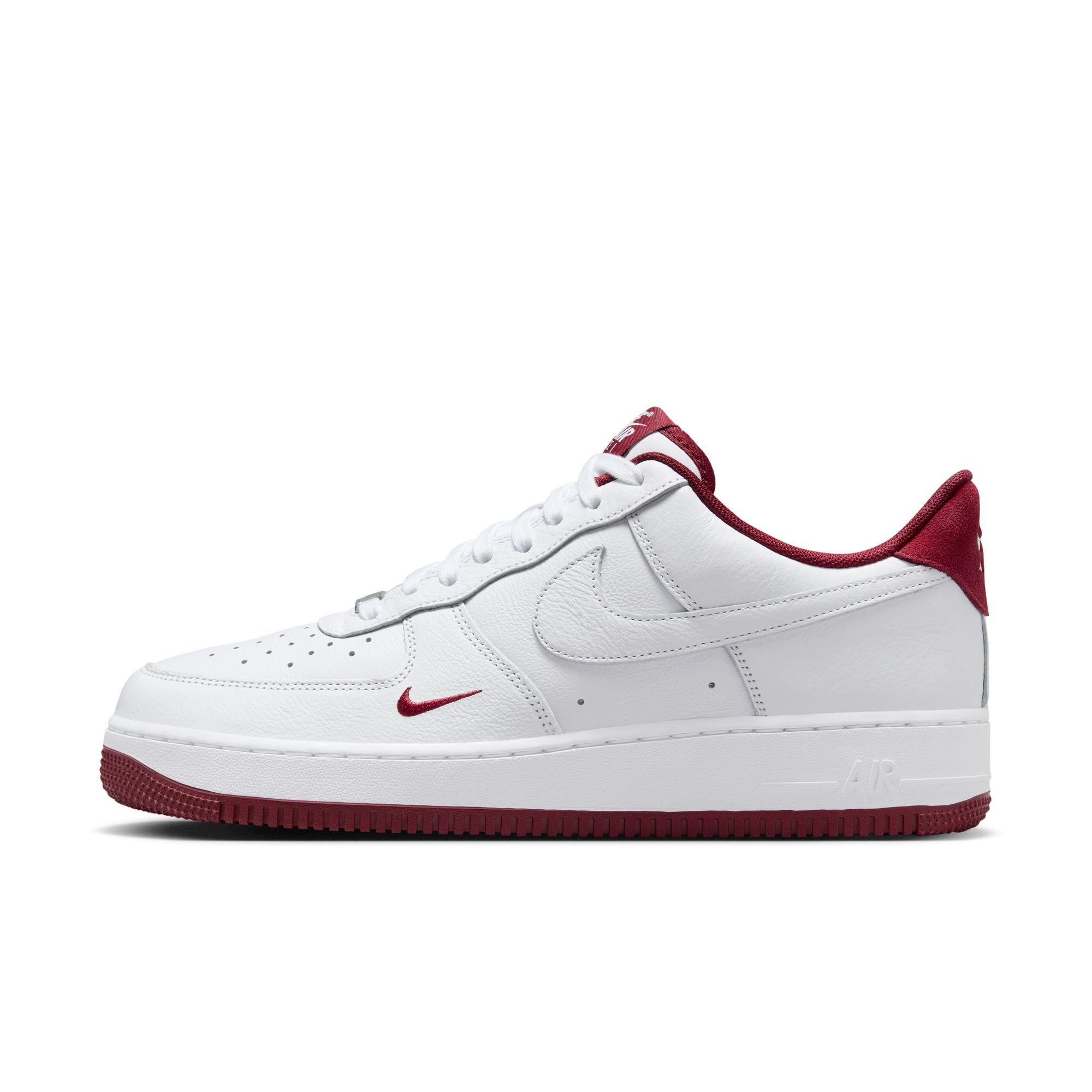 Nike Air Force 1 '07 LV8 "White/Team Red" Men's Shoe - WHITE/RED Thumbnail View 3