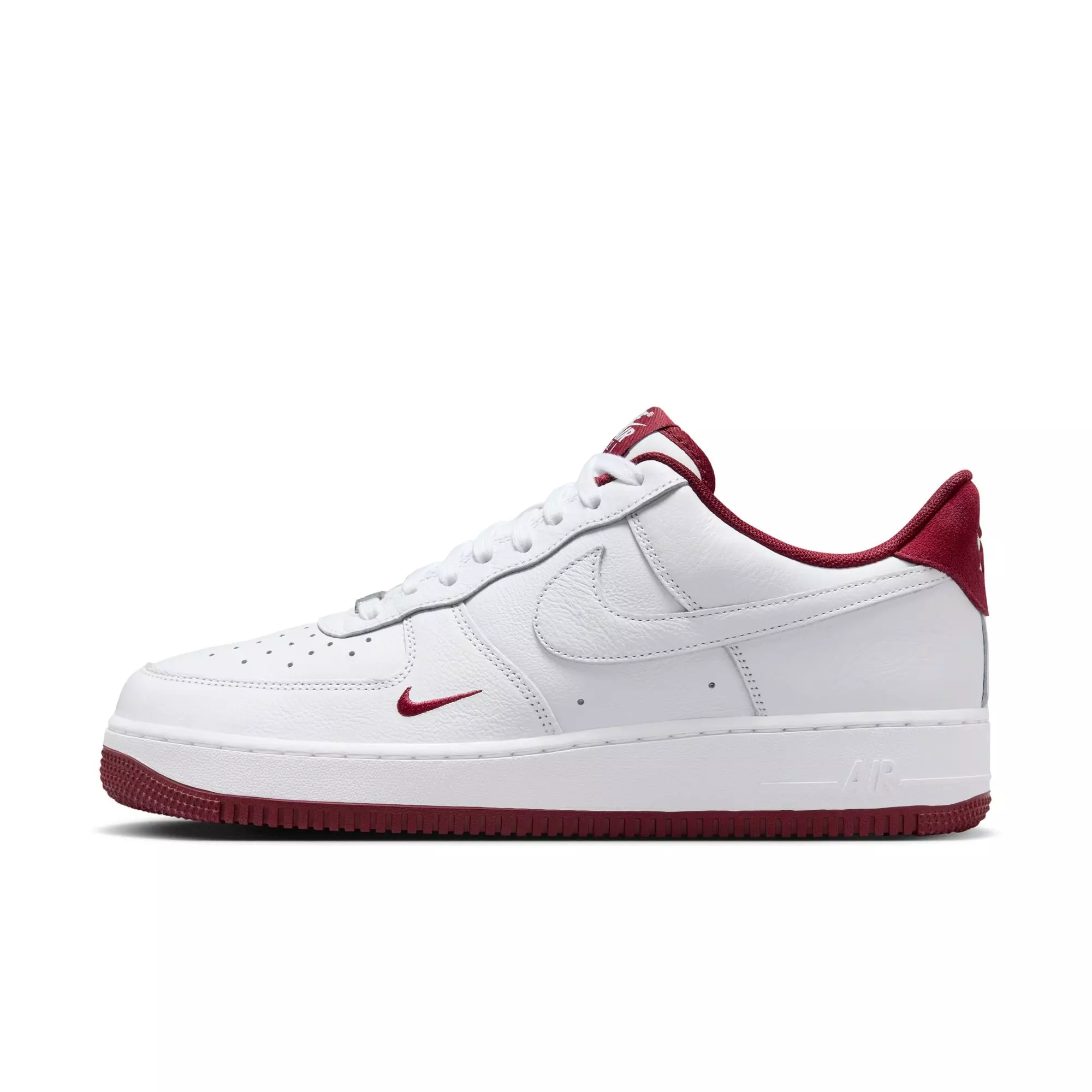 Nike Air Force 1 '07 LV8 "White/Team Red" Men's Shoe - WHITE/RED