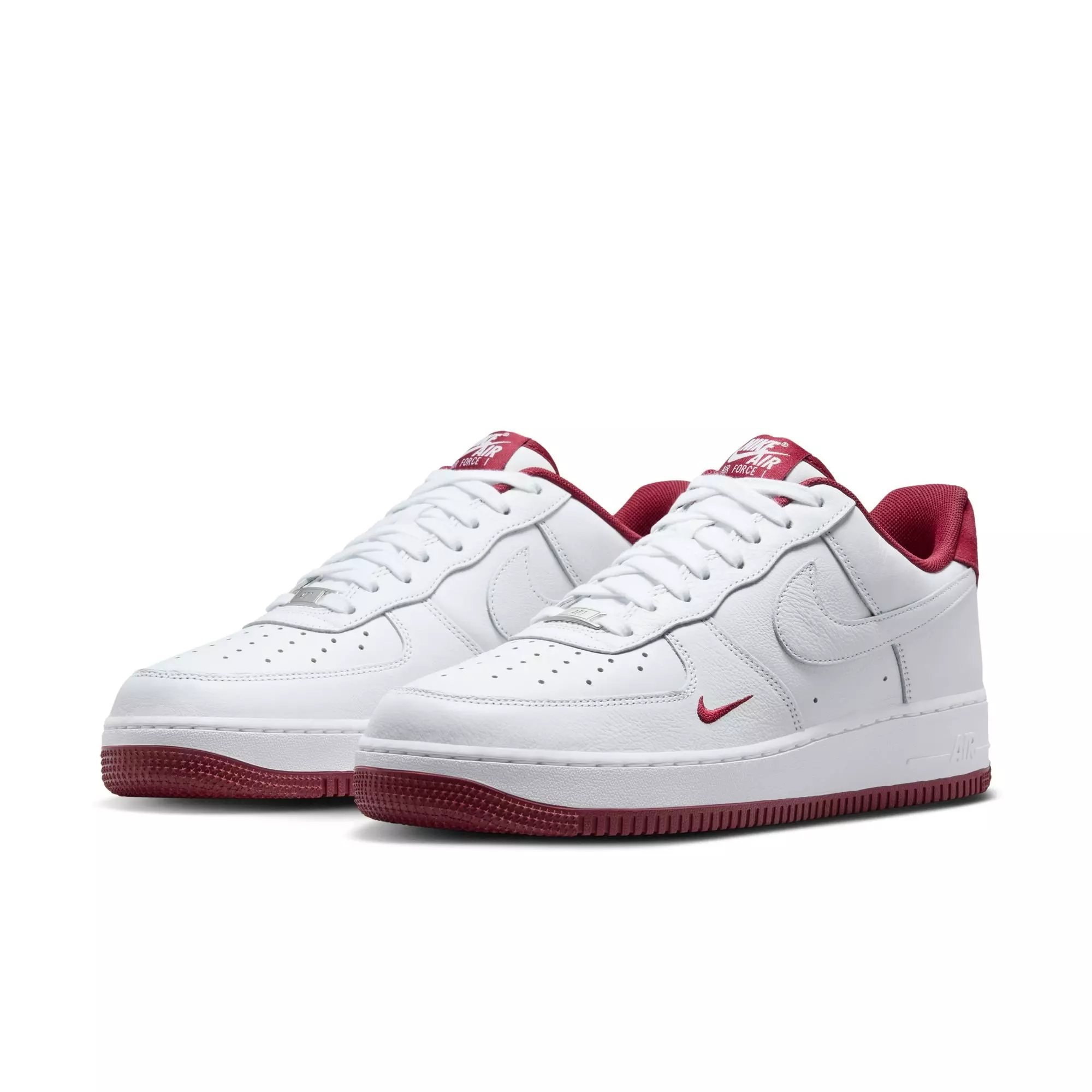 Nike Air Force 1 '07 LV8 "White/Team Red" Men's Shoe - WHITE/RED