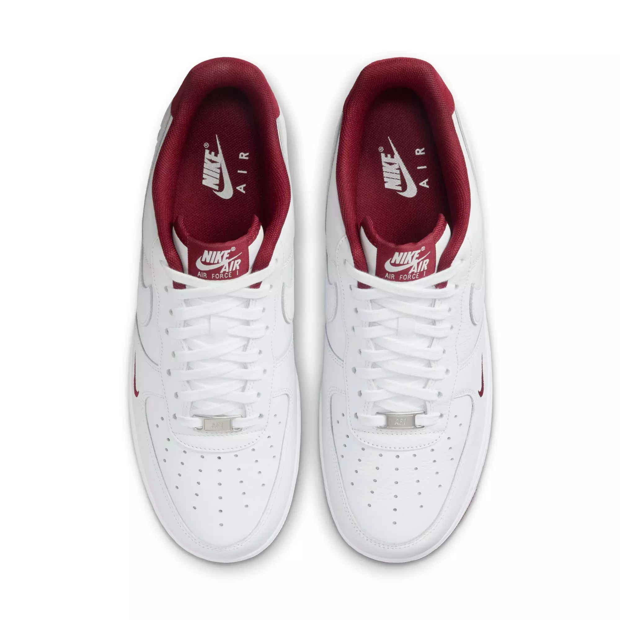 Nike Air Force 1 '07 LV8 "White/Team Red" Men's Shoe - WHITE/RED