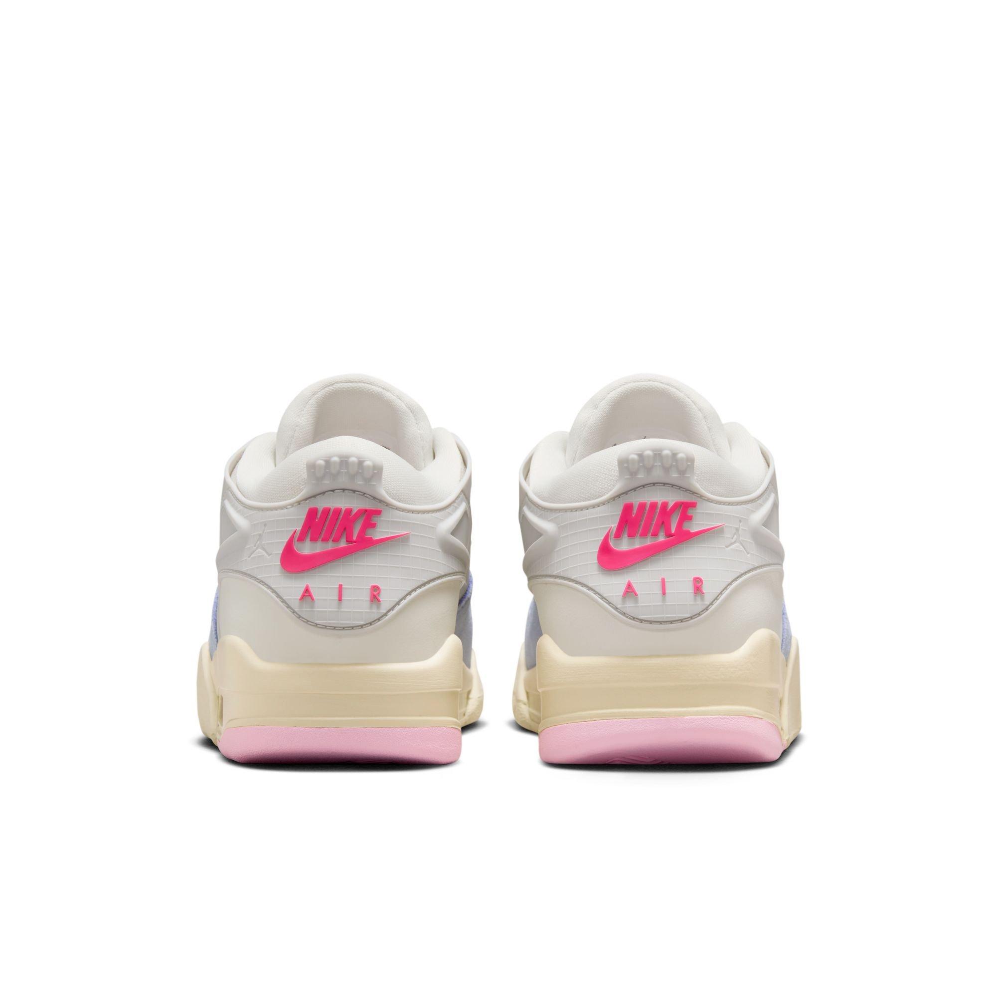 Jordan 4 RM "Photon Dust/Hyper Pink/Sail/Coconut Milk" Women's Shoe - OFF-WHITE/BLUE Thumbnail View 7
