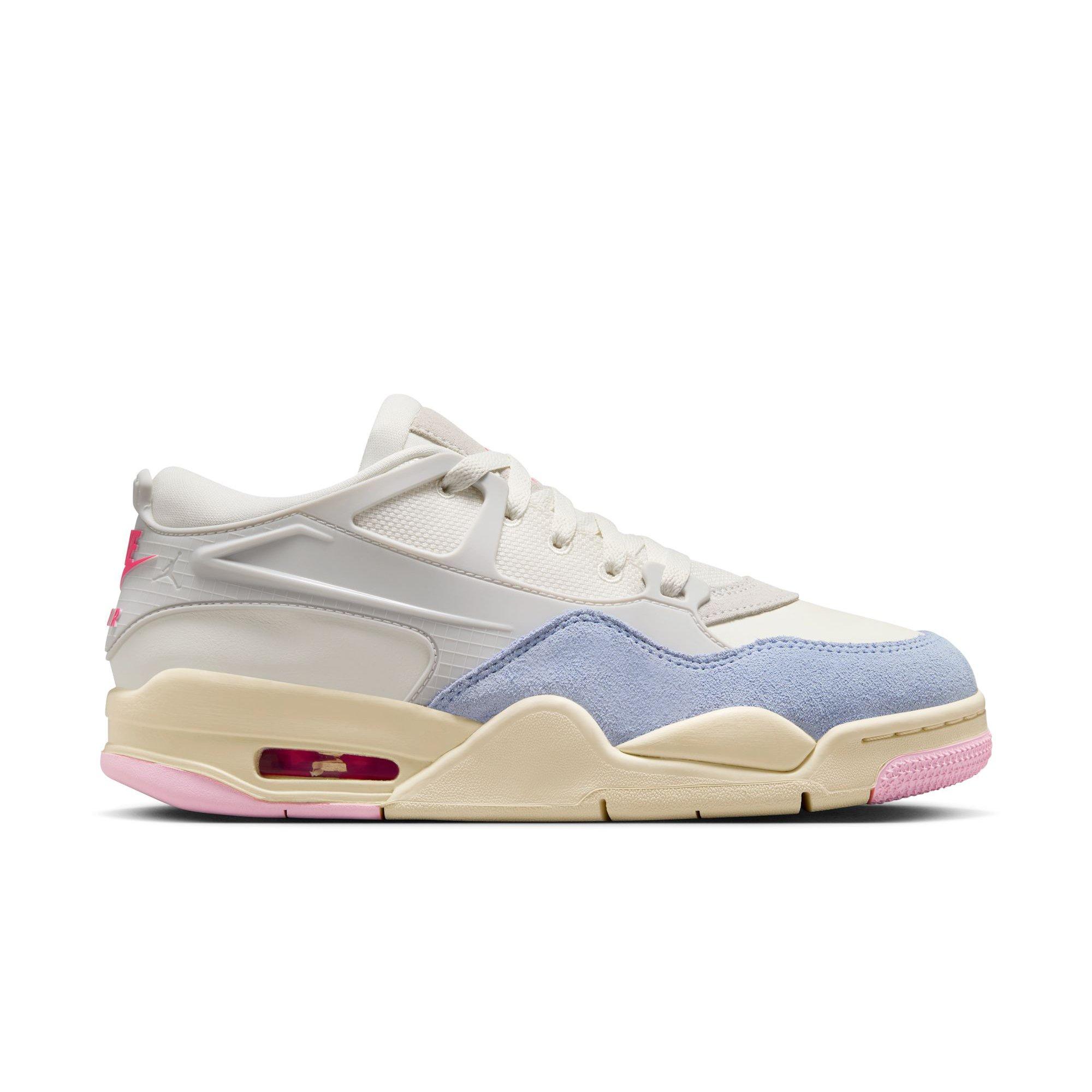 Jordan 4 RM "Photon Dust/Hyper Pink/Sail/Coconut Milk" Women's Shoe - OFF-WHITE/BLUE Thumbnail View 1
