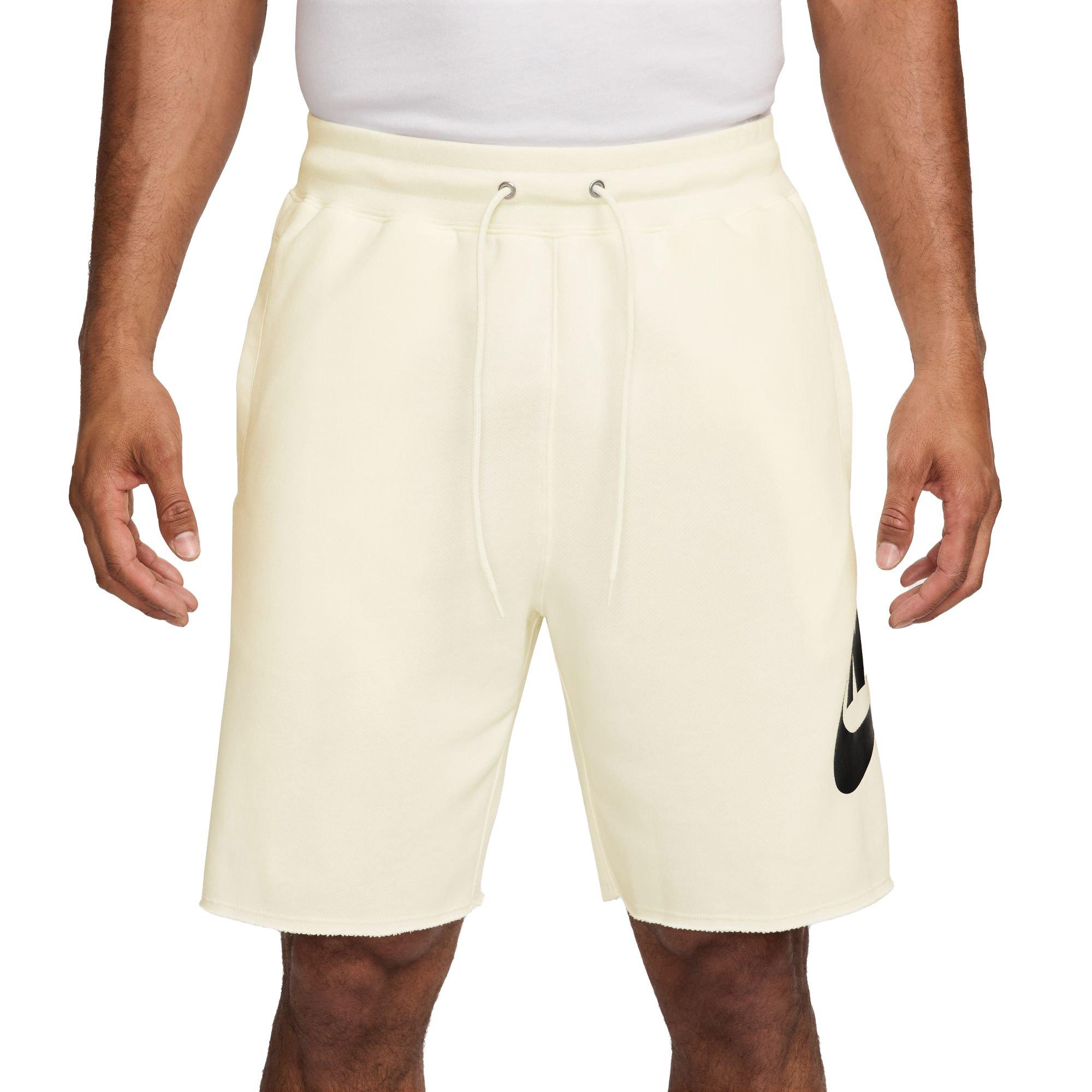 Nike Men's Club French Terry Alumni Shorts - Sail - SAIL Thumbnail View 1