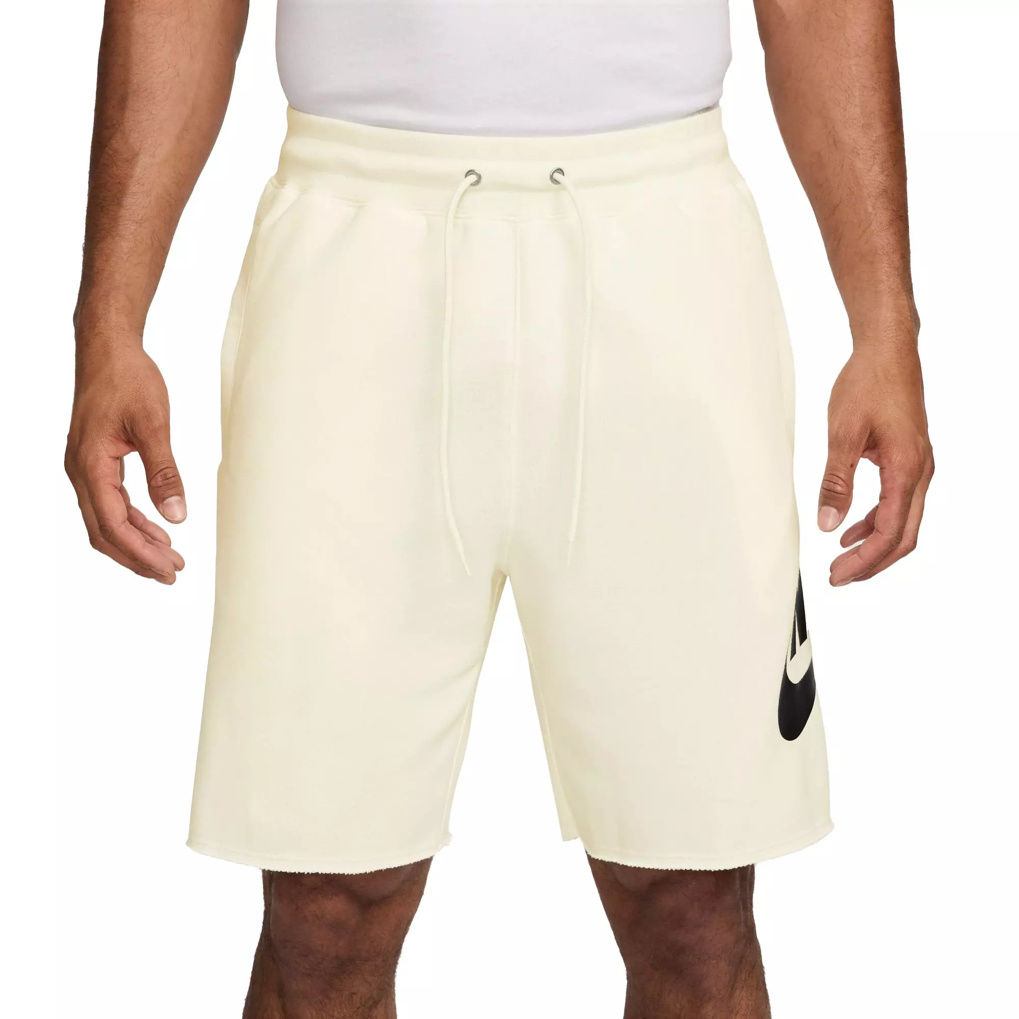 Nike Men's Club French Terry Alumni Shorts - Sail - SAIL