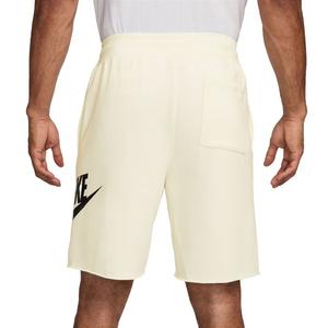 Nike Men's Club French Terry Alumni Shorts-Sail