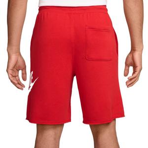 Nike Men's Club French Terry Alumni Shorts-Red