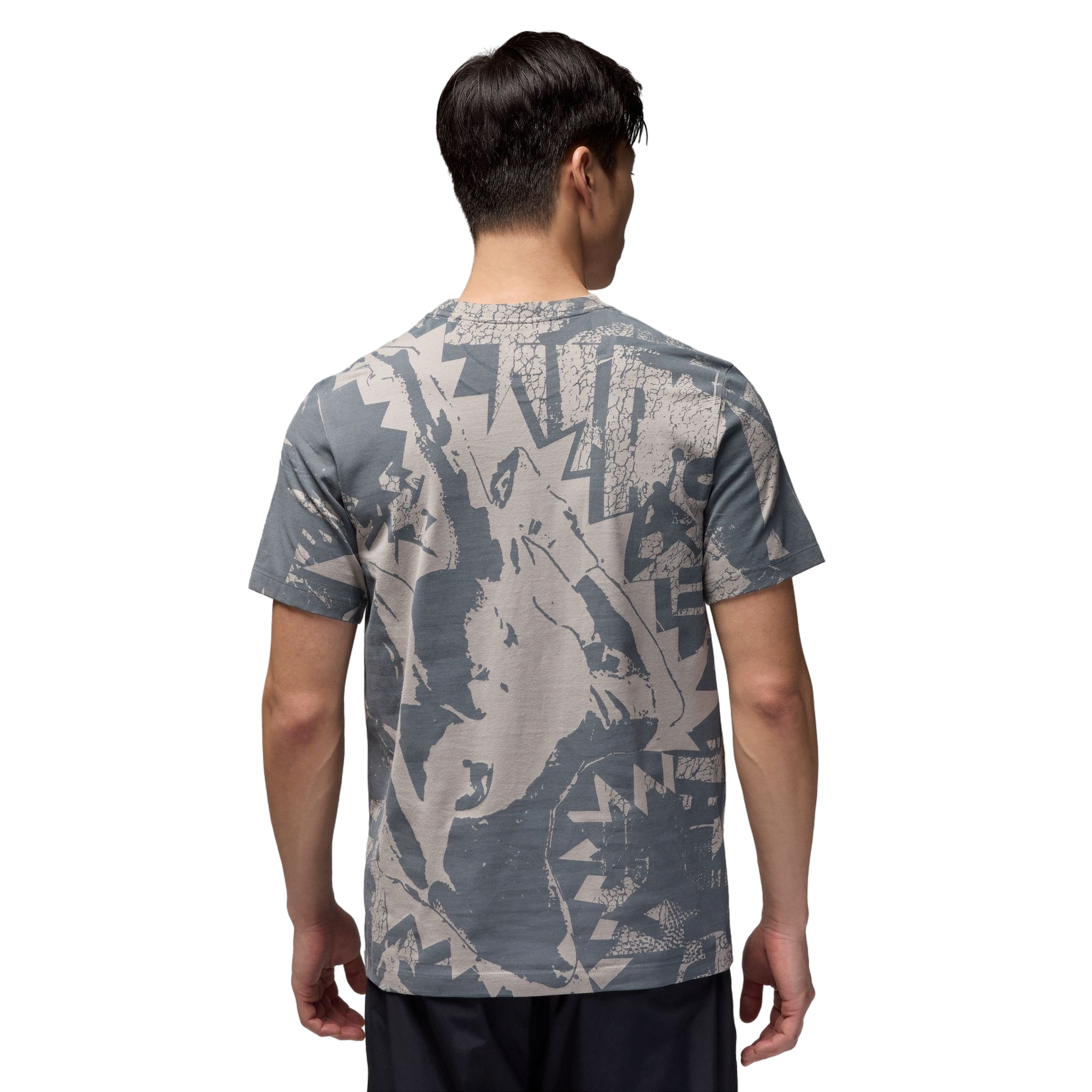 Jordan Men's Crewneck Tee - GREY Thumbnail View 2