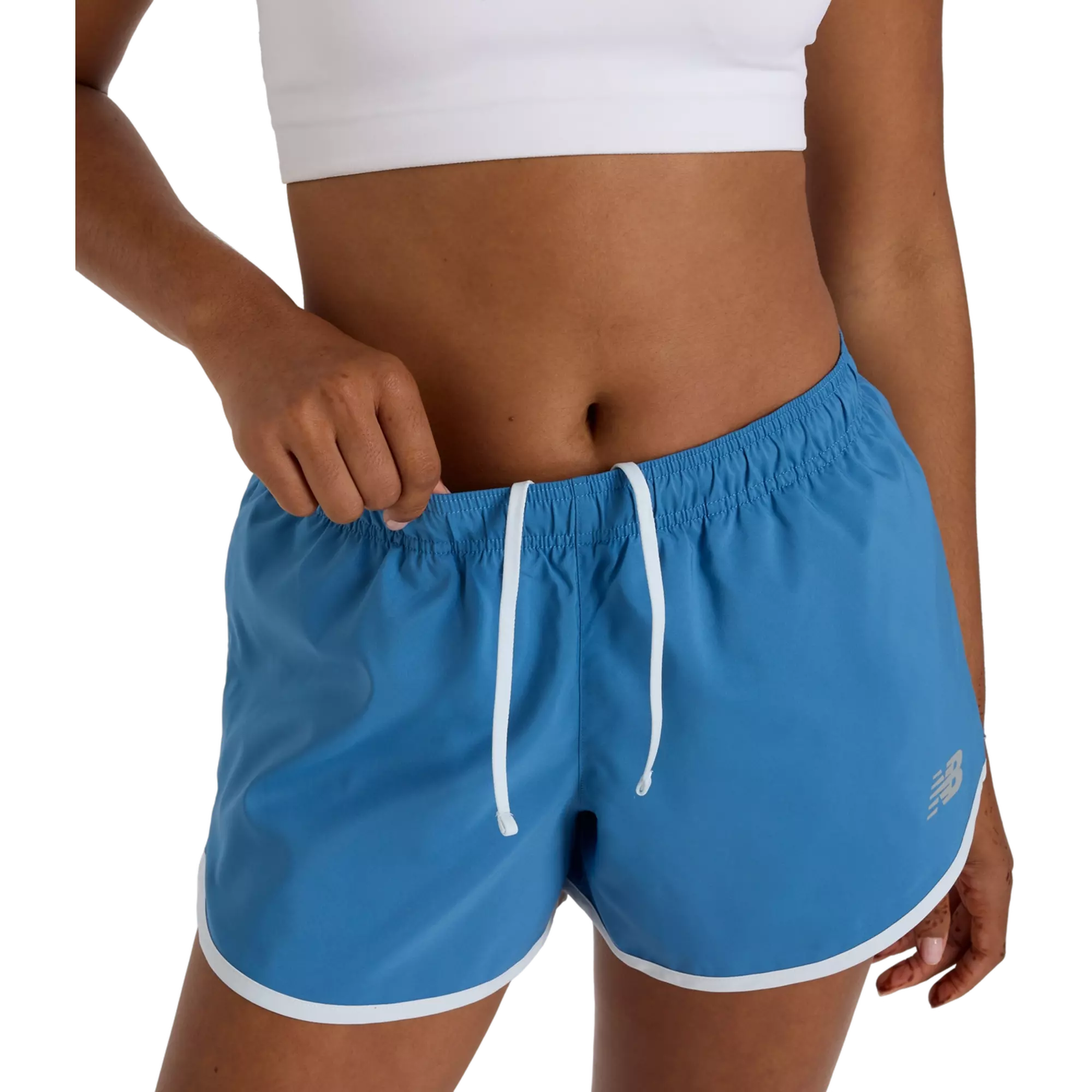 New Balance Women's Sport Essentials 3" Shorts - BLUE