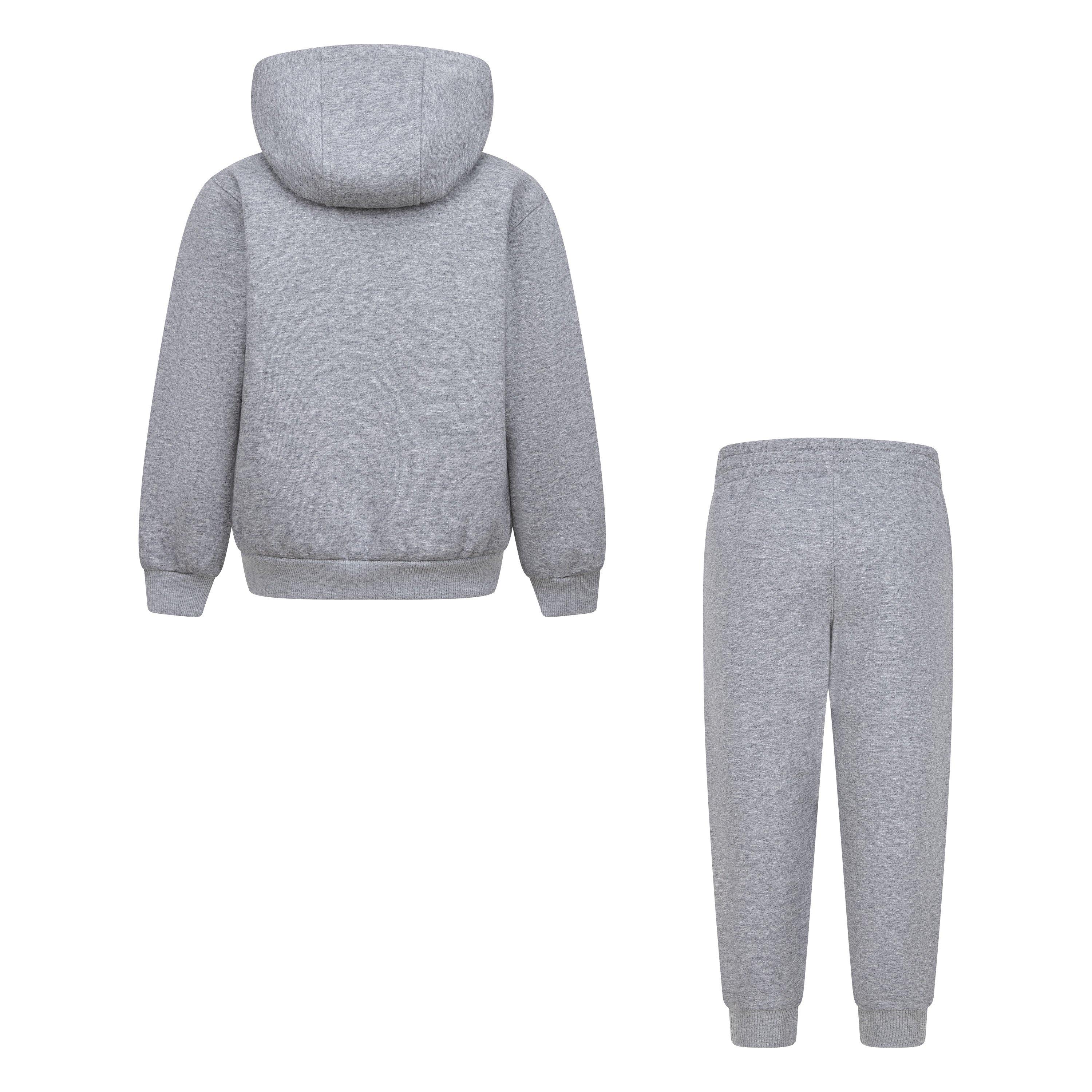 Nike Club Fleece Hoodie Little Boys' Grey Set