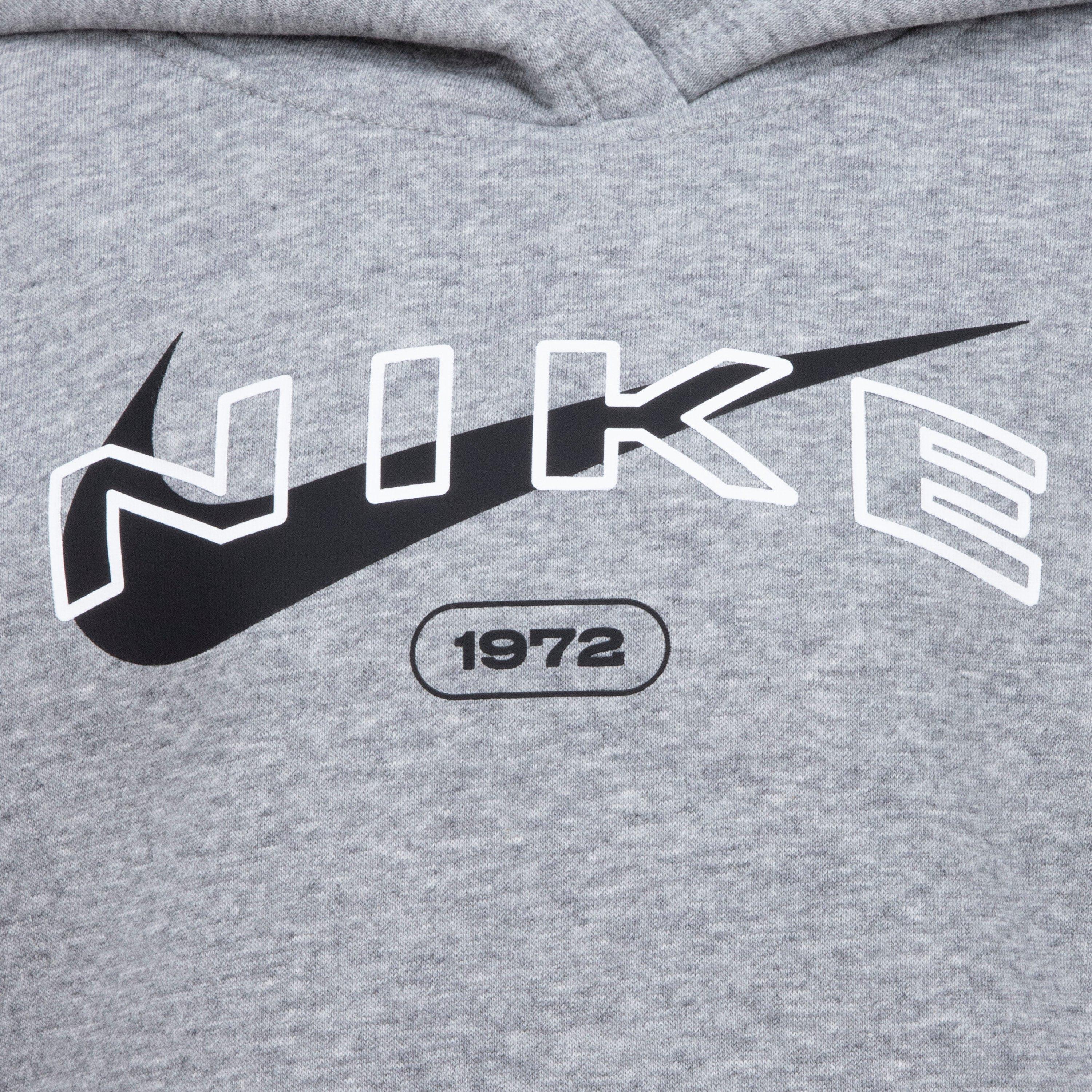 Nike Club Fleece Hoodie Little Boys' Grey Set