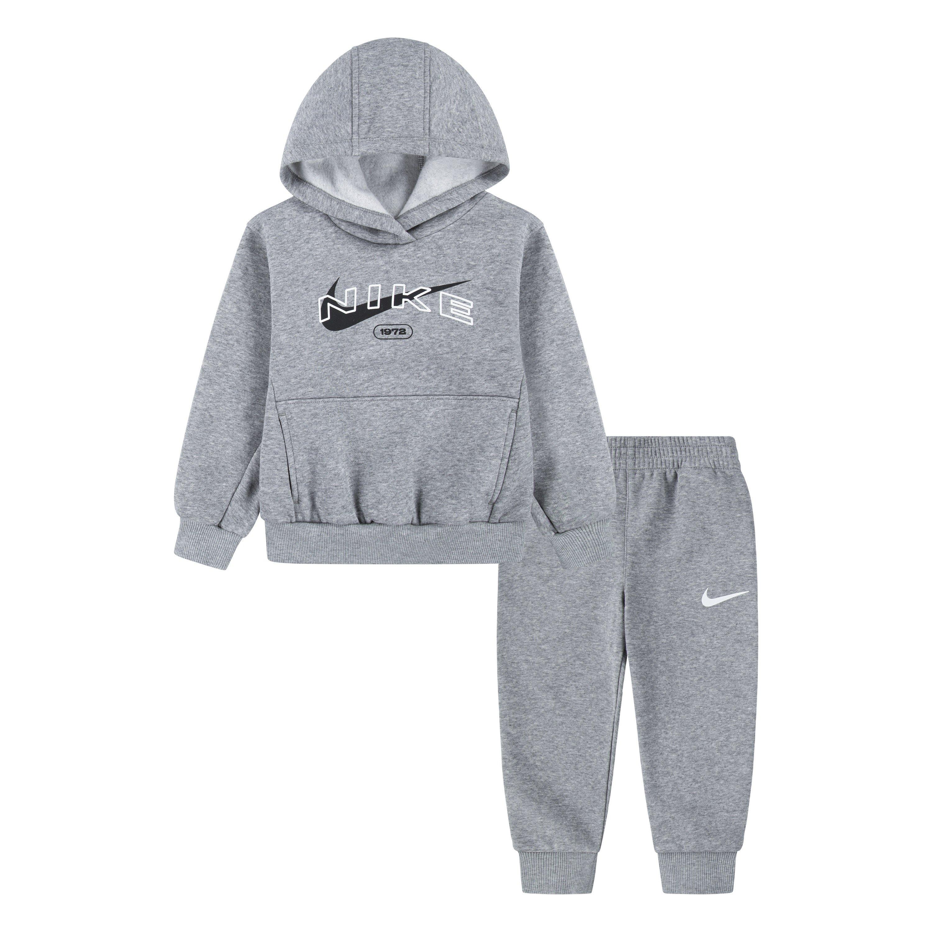 Nike Toddler Boys' Club Fleece Set - Grey - GREY