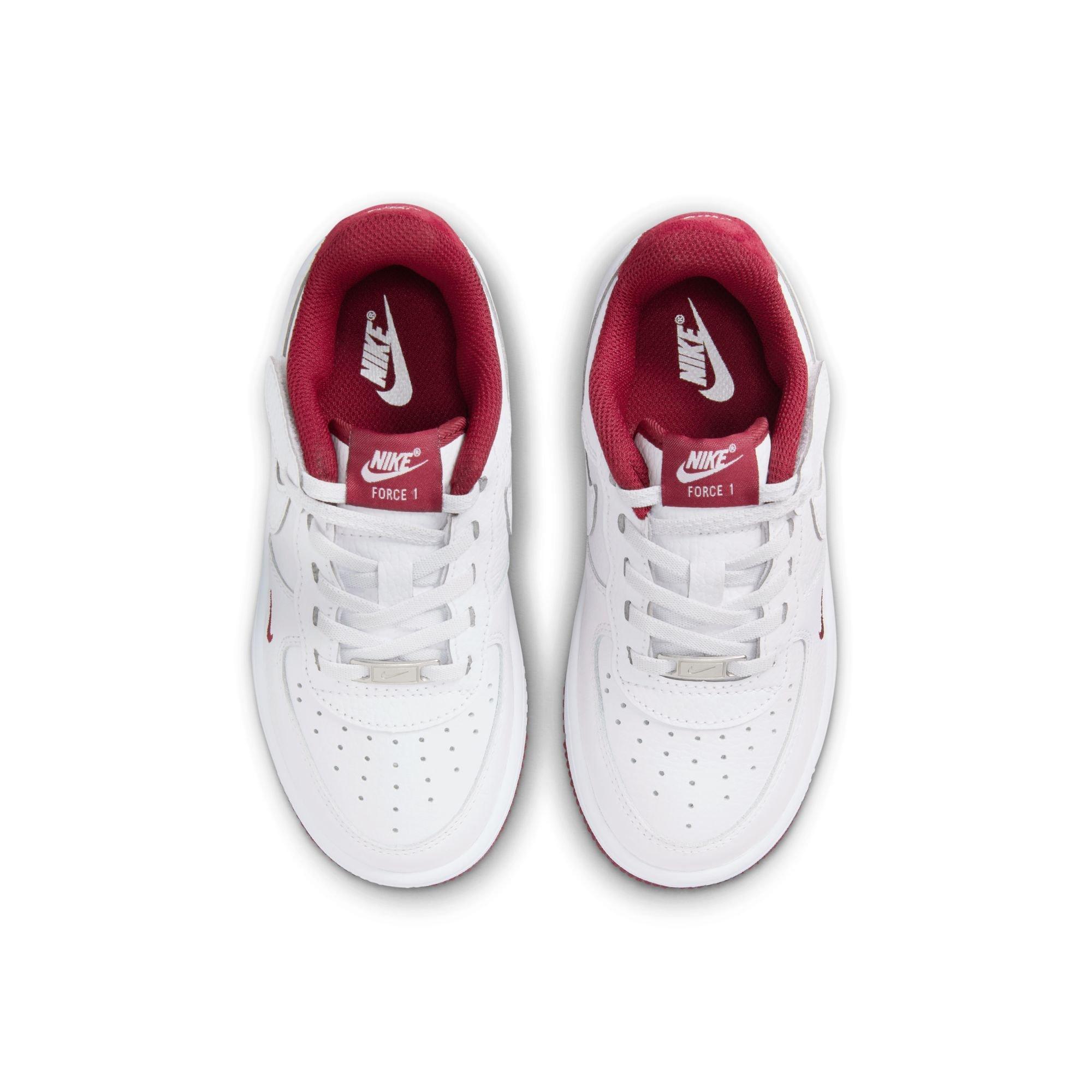 Nike Air Force 1 Low EasyOn LV8 3 Toddler Boys' "White/Team Red" Shoe