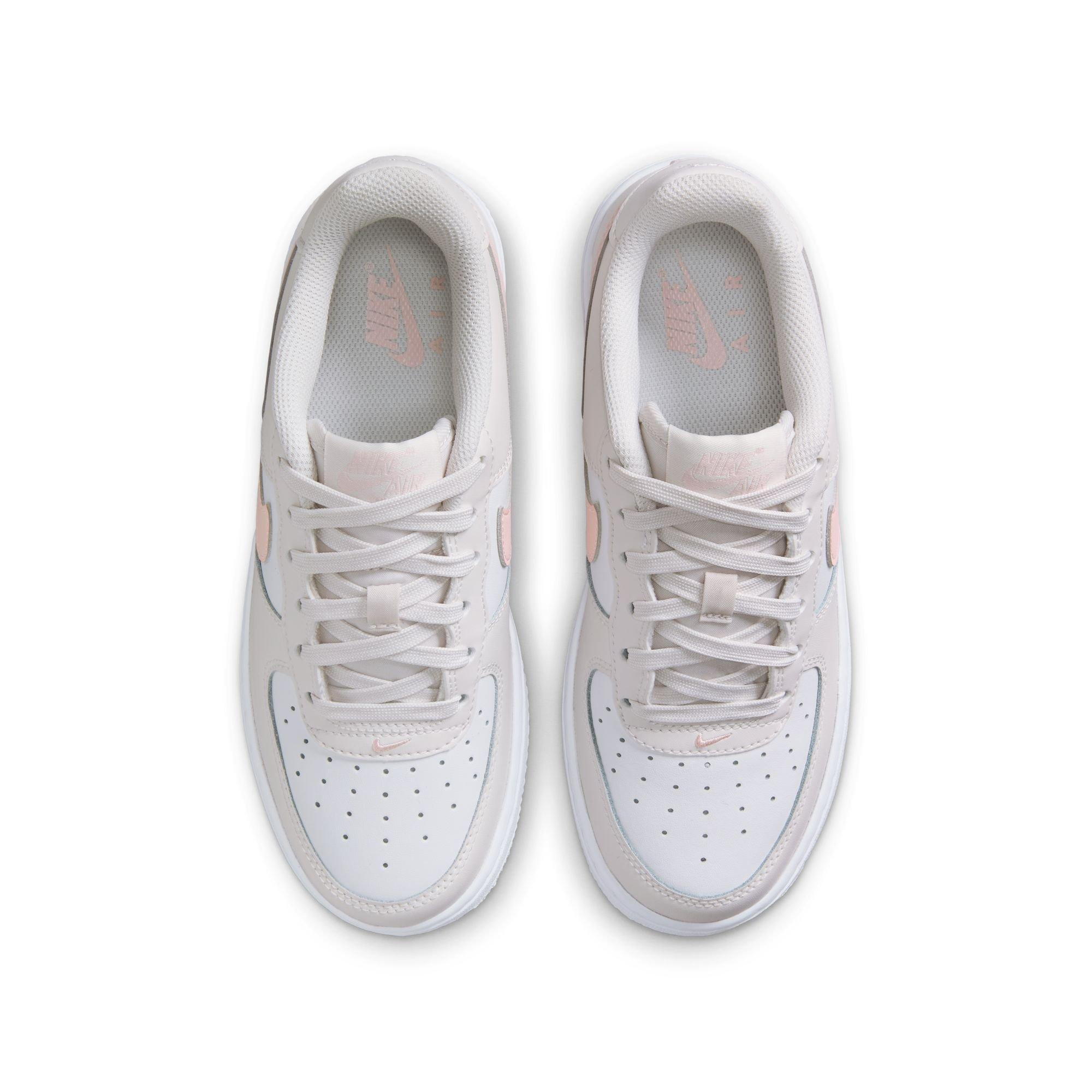 Nike Air Force 1 Preschool Girls' "Phantom/Echo Pink/Summit White" Shoe