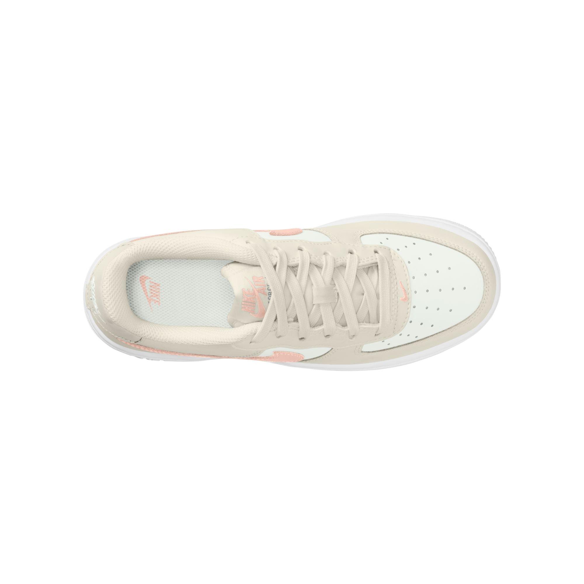 Nike Air Force 1 Preschool Girls' "Phantom/Echo Pink/Summit White" Shoe