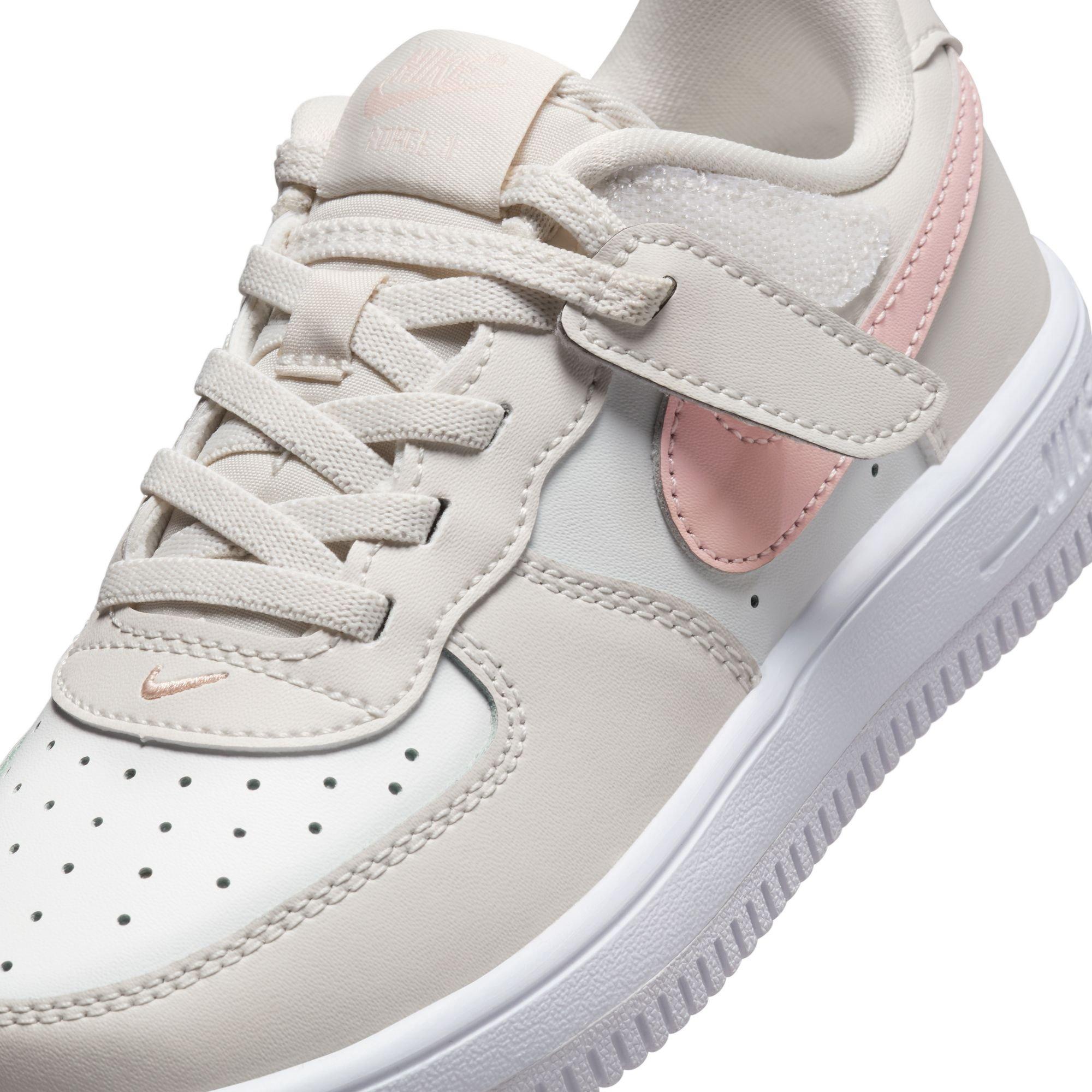 Nike Air Force 1 Low EasyOn Toddler Girls'&nbsp;"Phantom/Echo Pink/Summit White"&nbsp;Shoe
