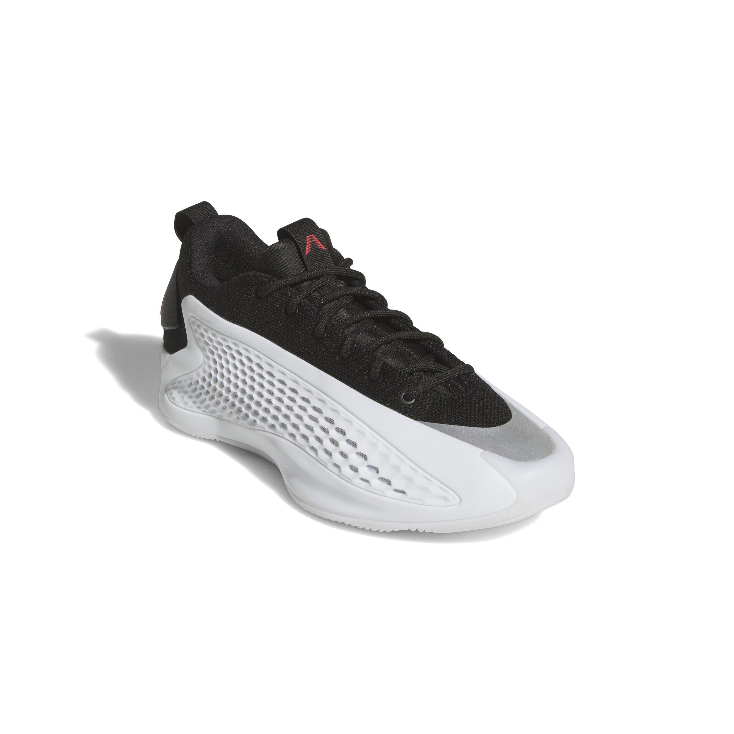 adidas Anthony Edwards 1 "Best of Adi 2.0" Men's Basketball Shoe - WHITE/BLACK Thumbnail View 2