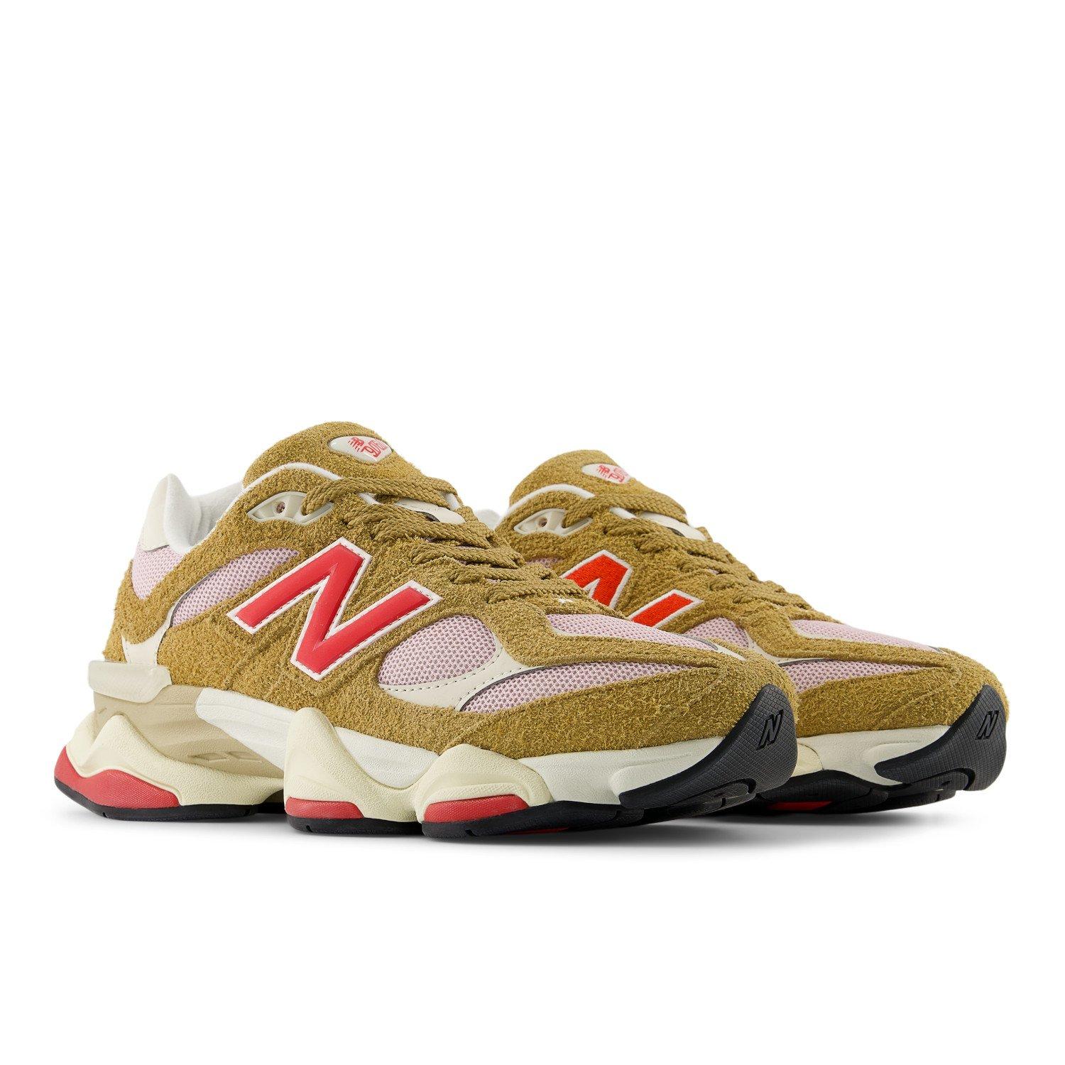 New Balance 9060 Unisex "Tan/Red" Shoe