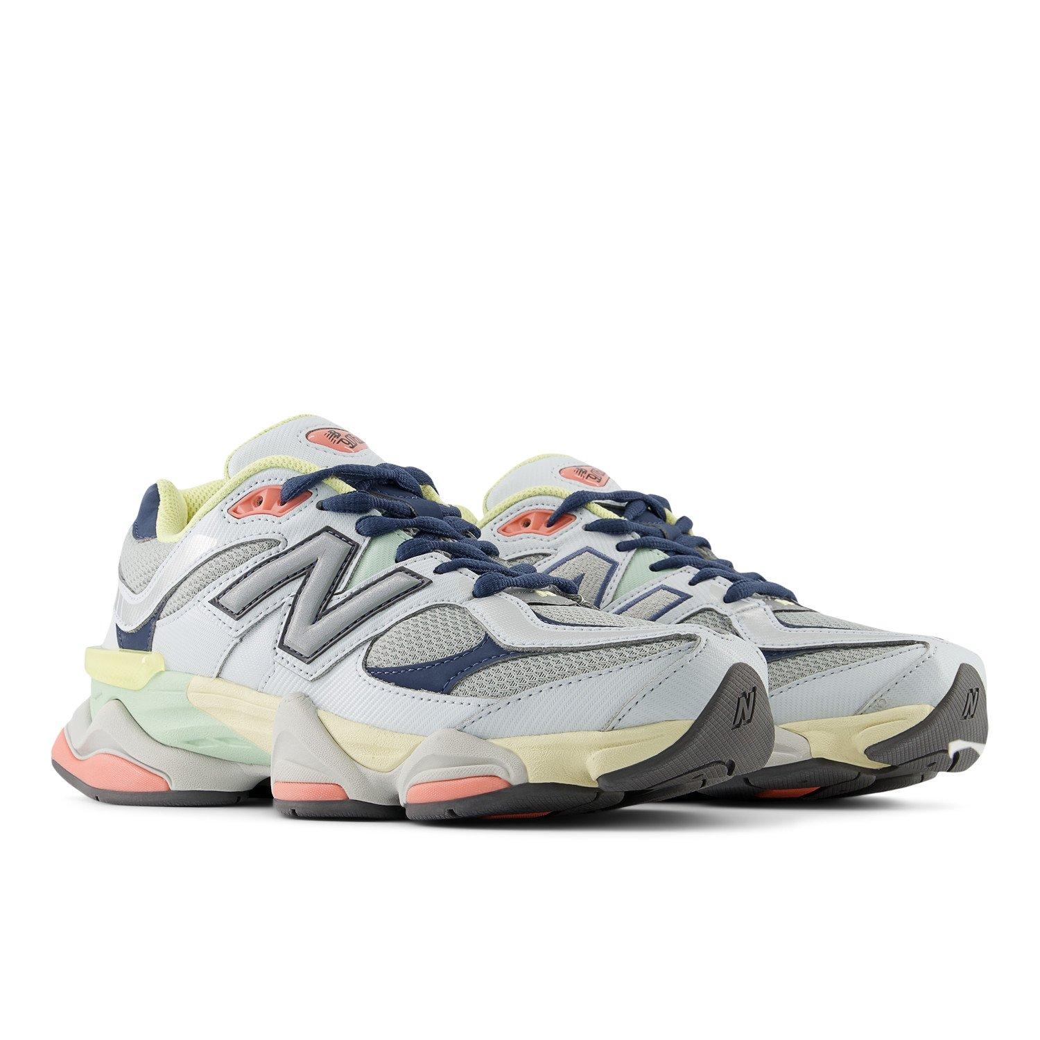 New Balance 9060 Unisex Blue/Silver/Navy Shoe