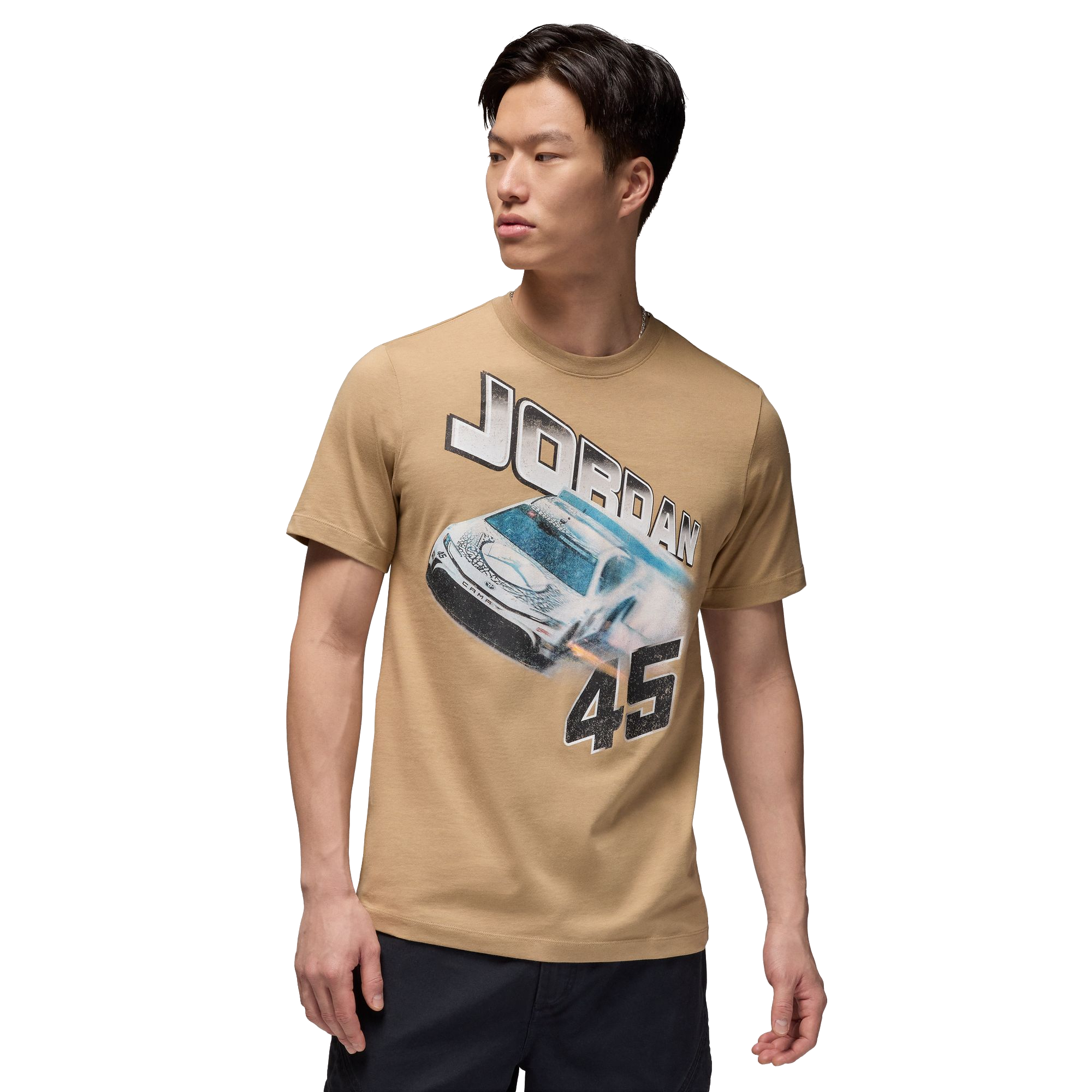 Jordan Men's Brand Tee - Tan - TAN Thumbnail View 1